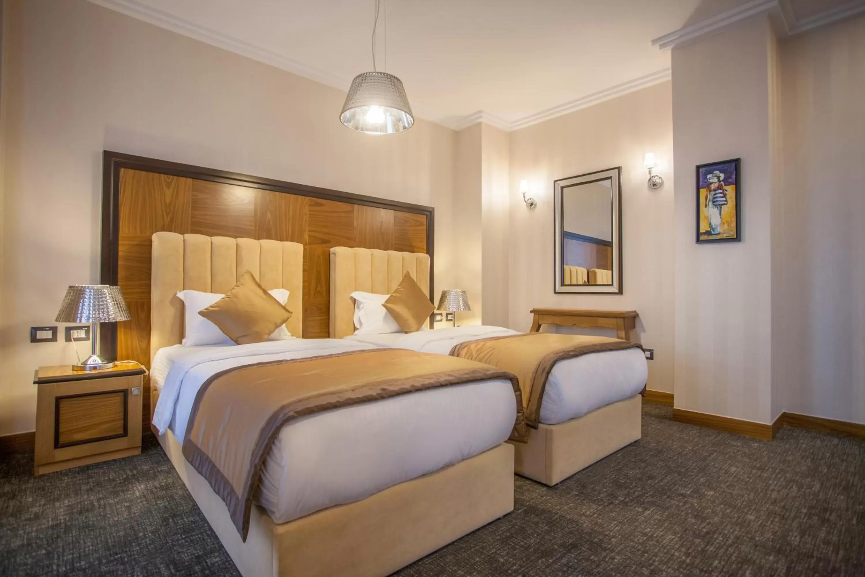 Bedroom, Bed in Hotel Colosseo Tirana Bedroom, Bed in Hotel Colosseo Tirana