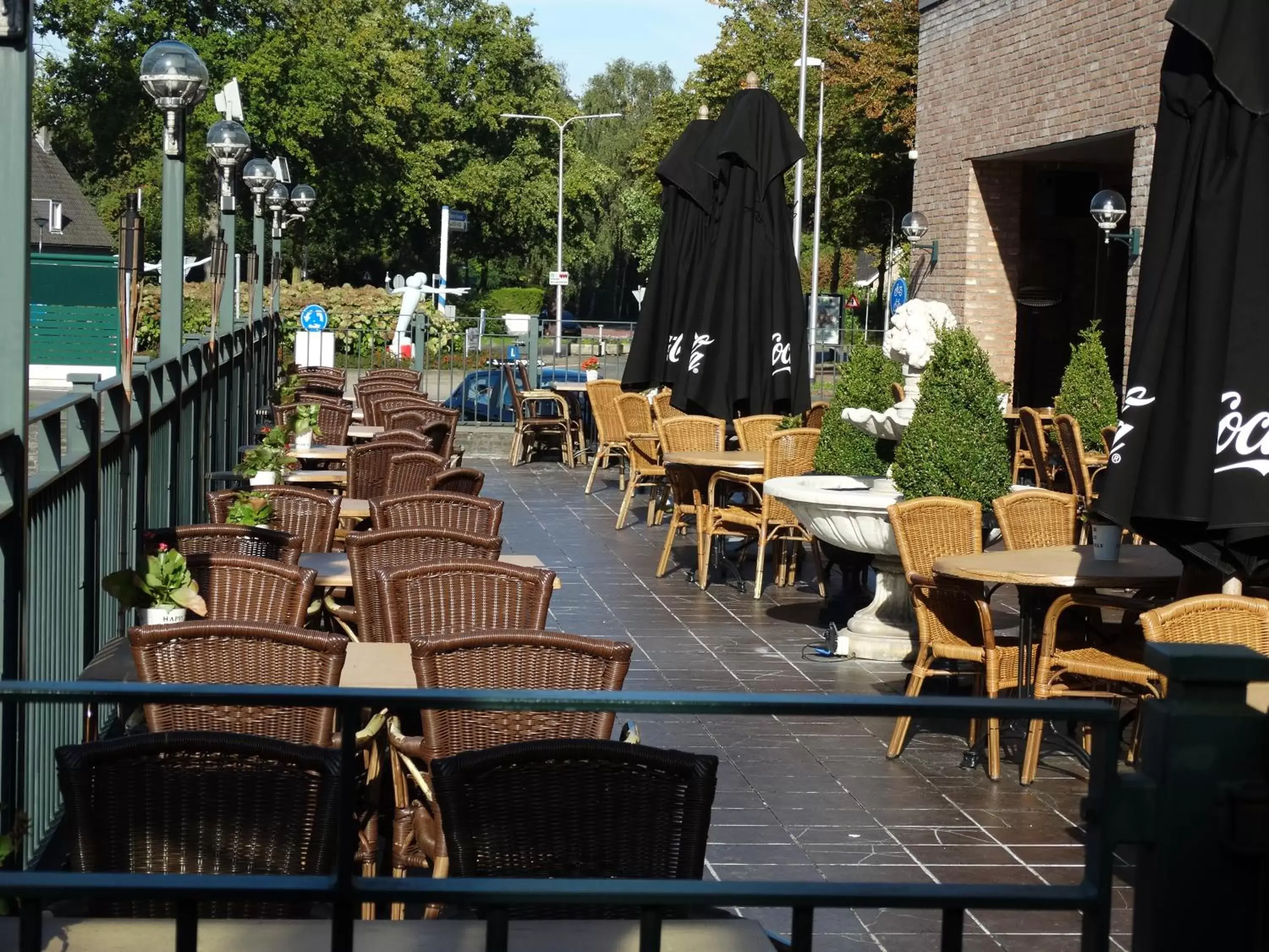 Balcony/Terrace, Restaurant/Places to Eat in Hotel De Druiventros