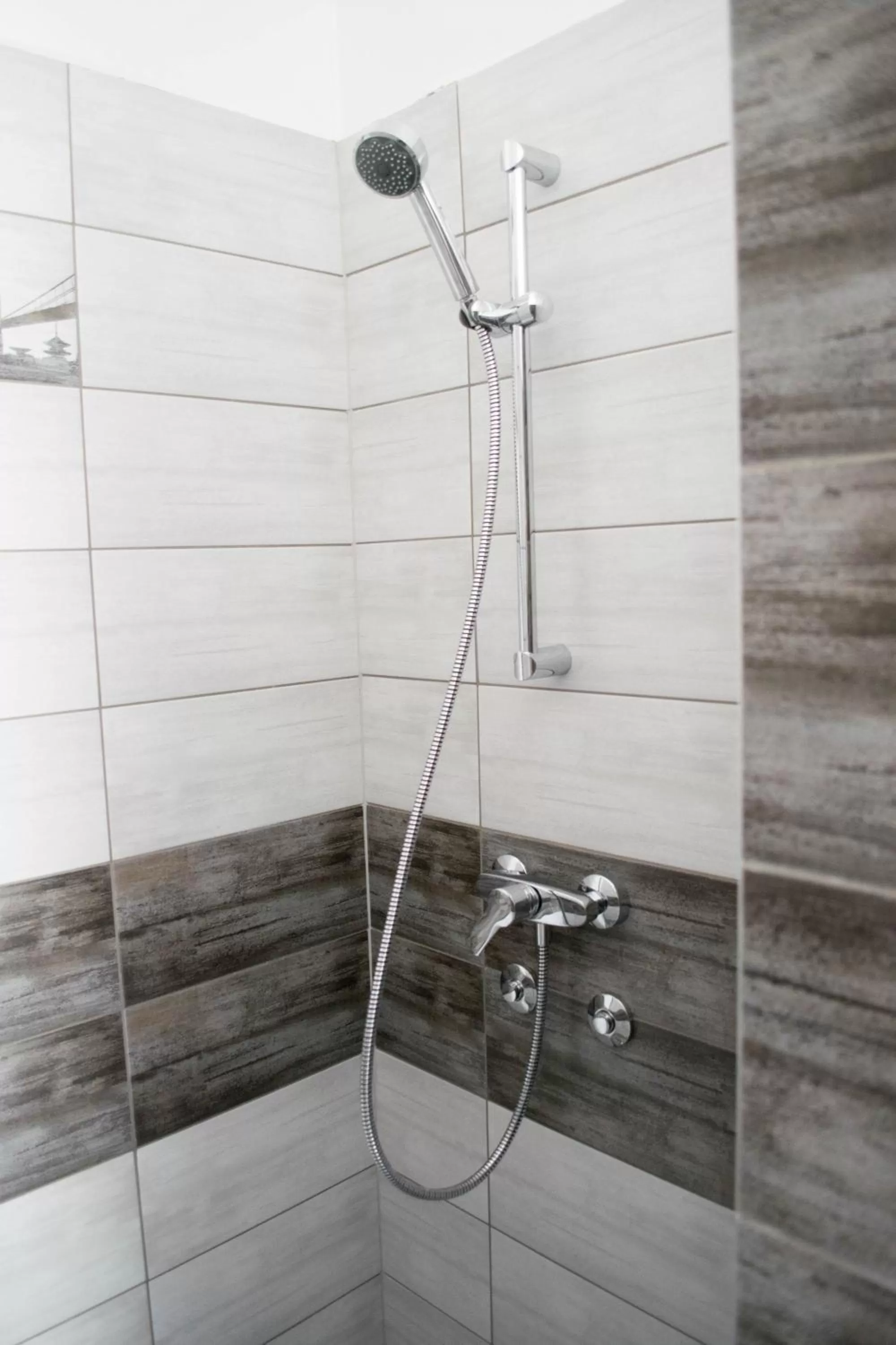 Shower in Petra Hotel