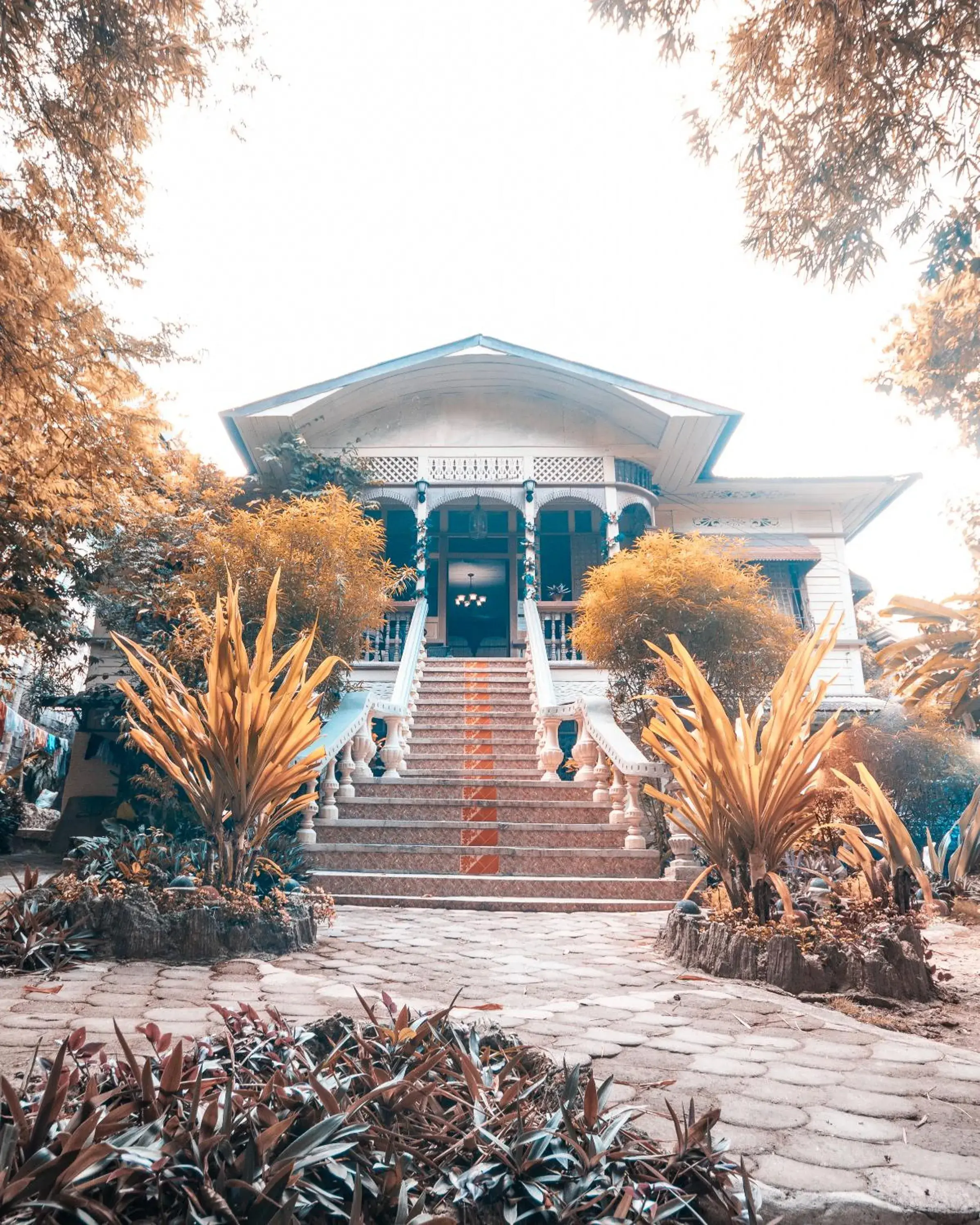 Facade/entrance in Oasis Balili Heritage Lodge