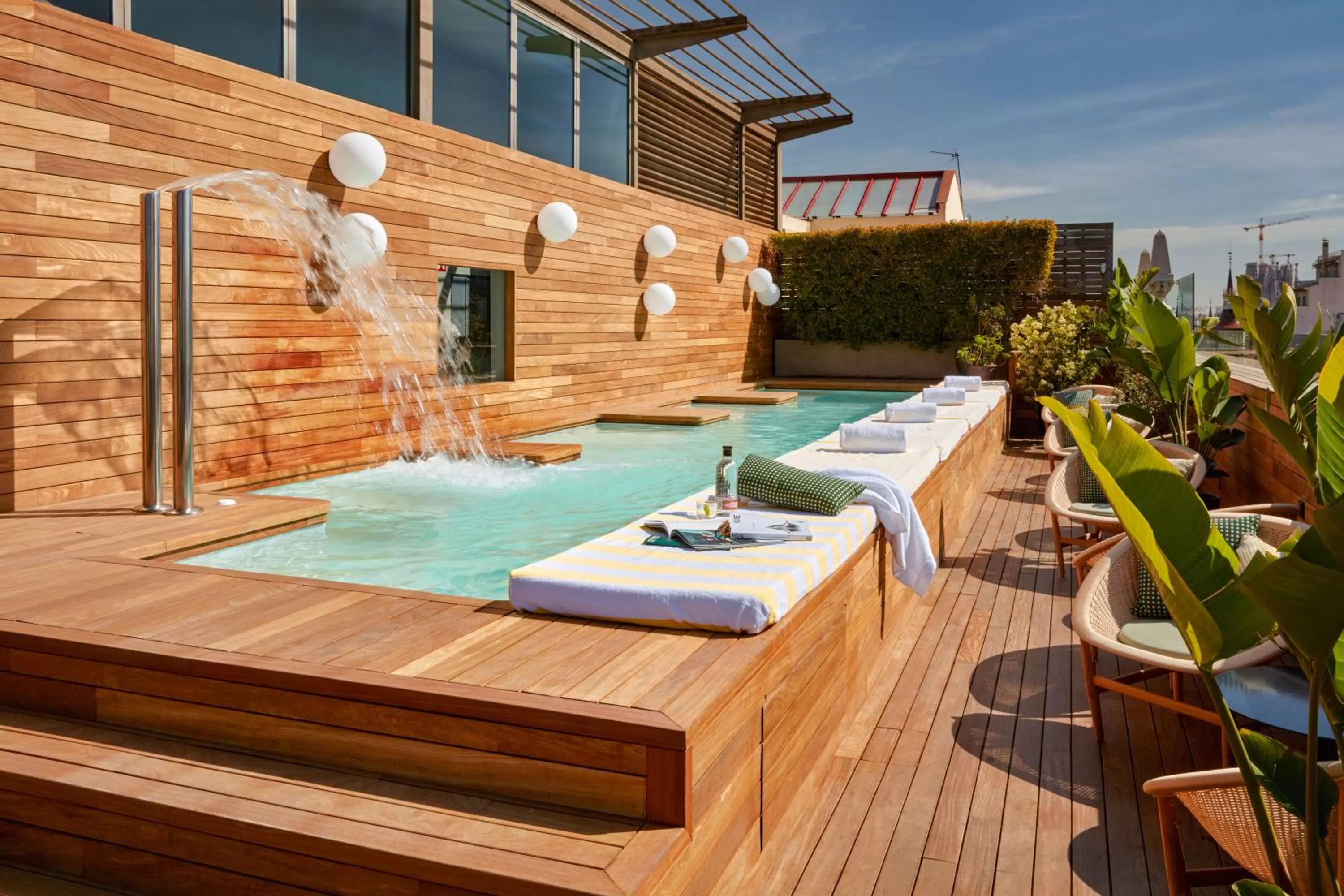 Swimming pool in Sir Victor Hotel, part of Sircle Collection