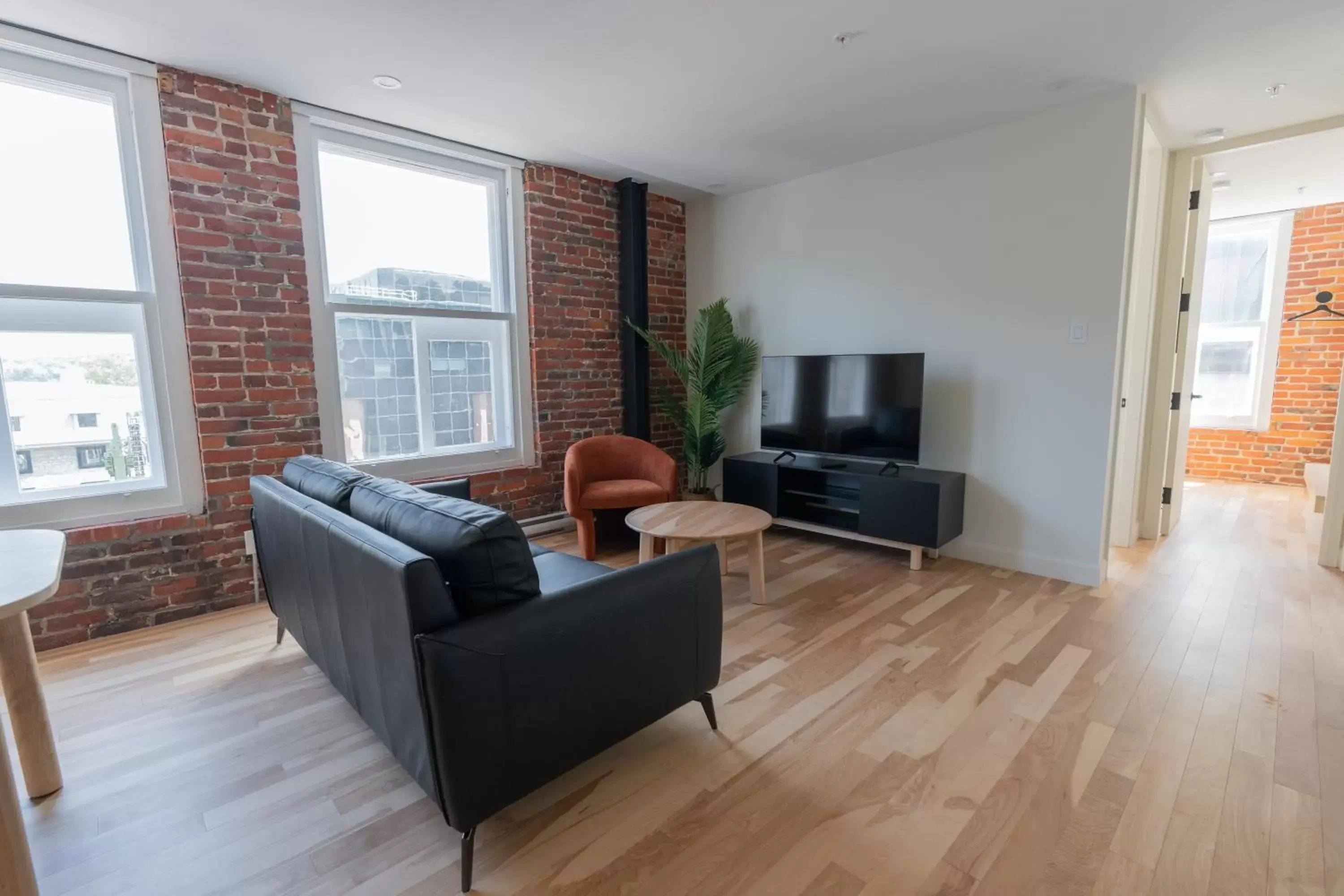 Seating Area in Les Lofts de la Barricade - Par les Lofts Vieux-Québec