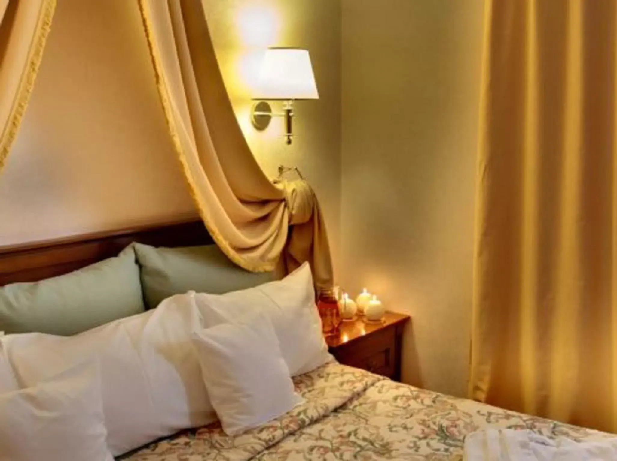 Bed in Hotel Mazurkas