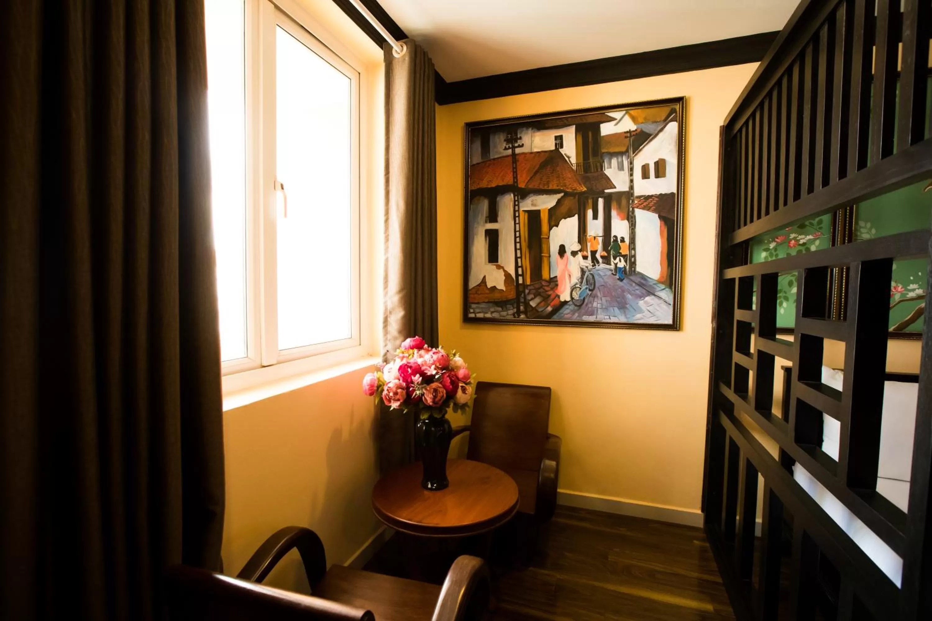 Living room in Ipeace Hotel - Bùi Viện Walking Street