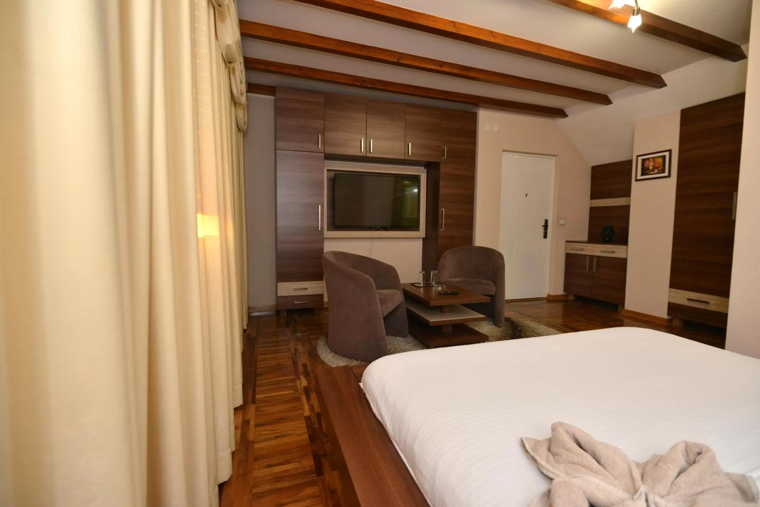 Bed in Garni Hotel Kaća