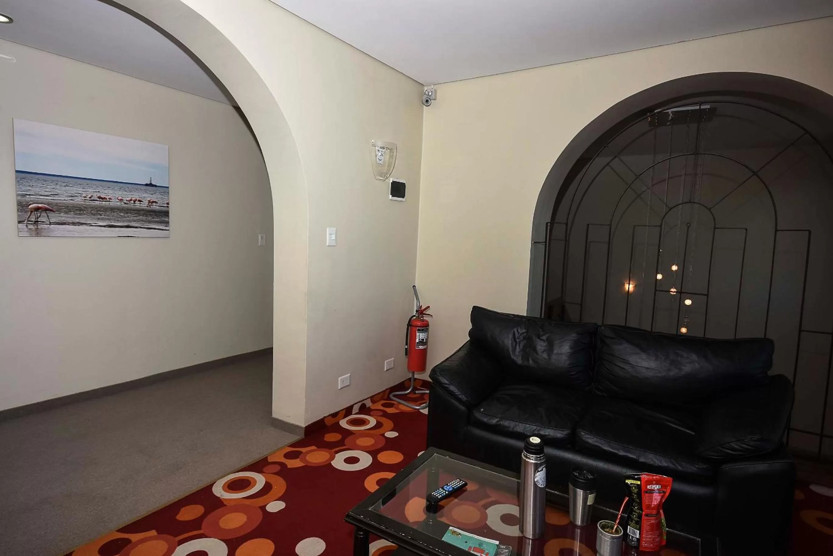 Living room in Hotel Playa