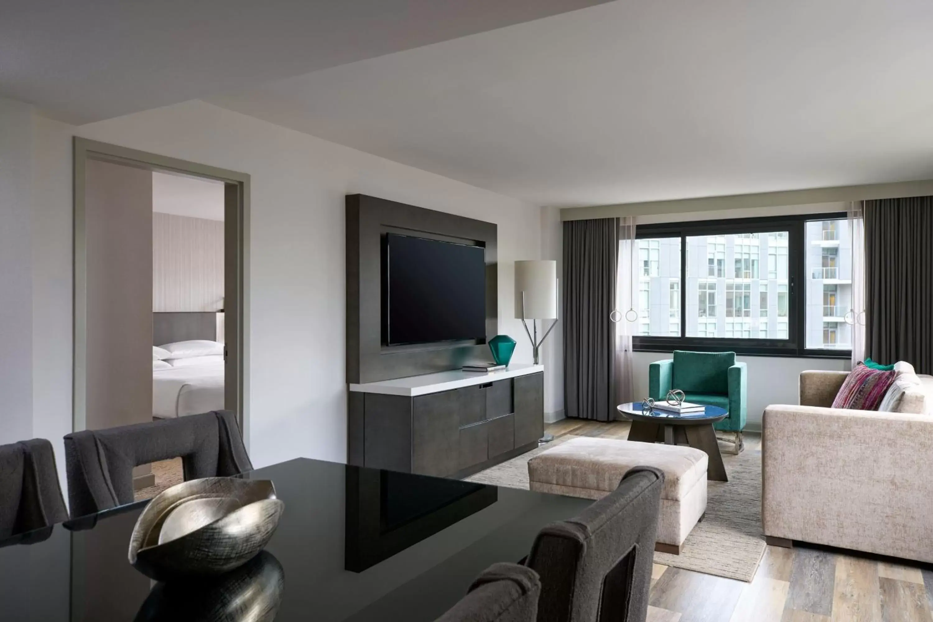 Bedroom, Seating Area in Washington Marriott Georgetown