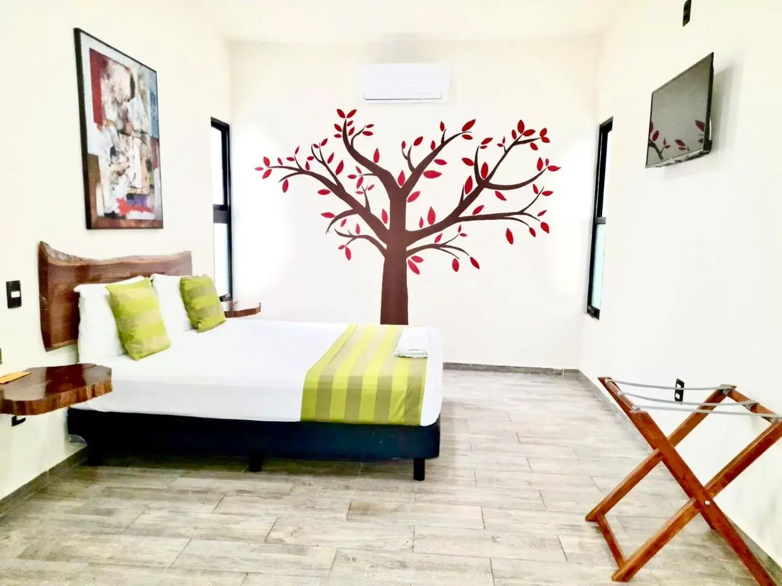 Bed in Hotel Maalob Che Bacalar by Rotamundos