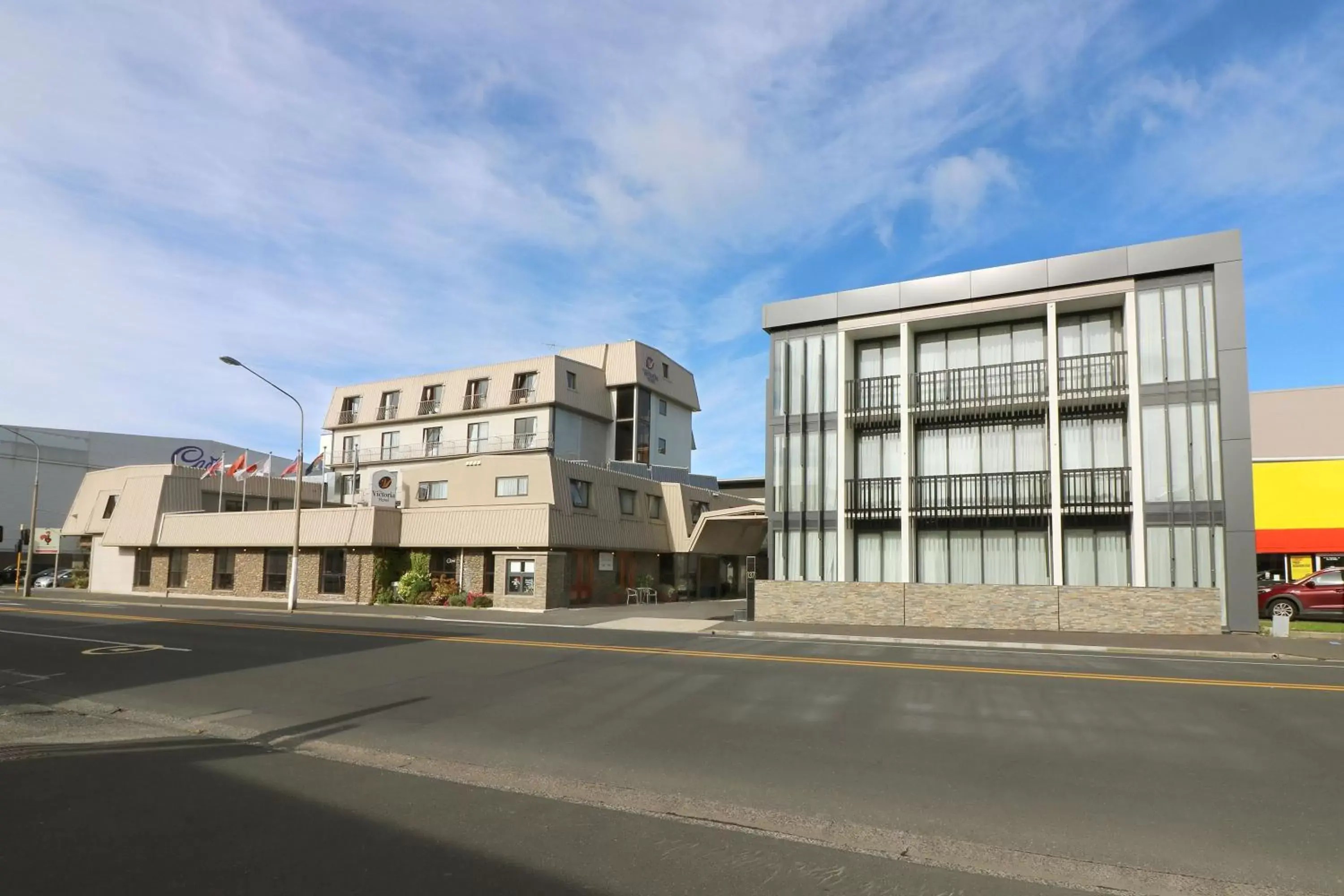 Facade/entrance, Property Building in The Victoria Hotel Dunedin