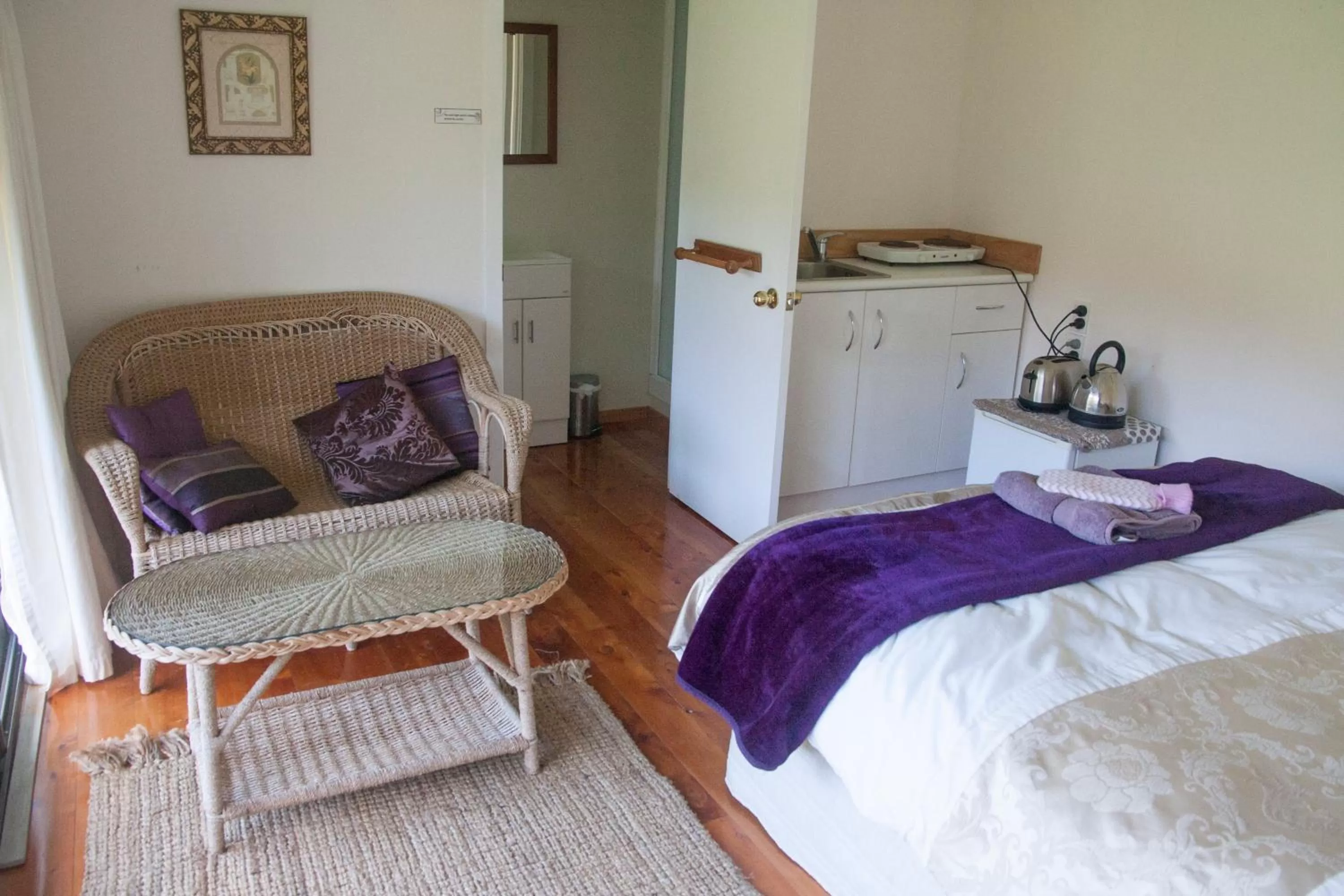 Decorative detail, Seating Area in Kawai Purapura Yoga Retreat Centre