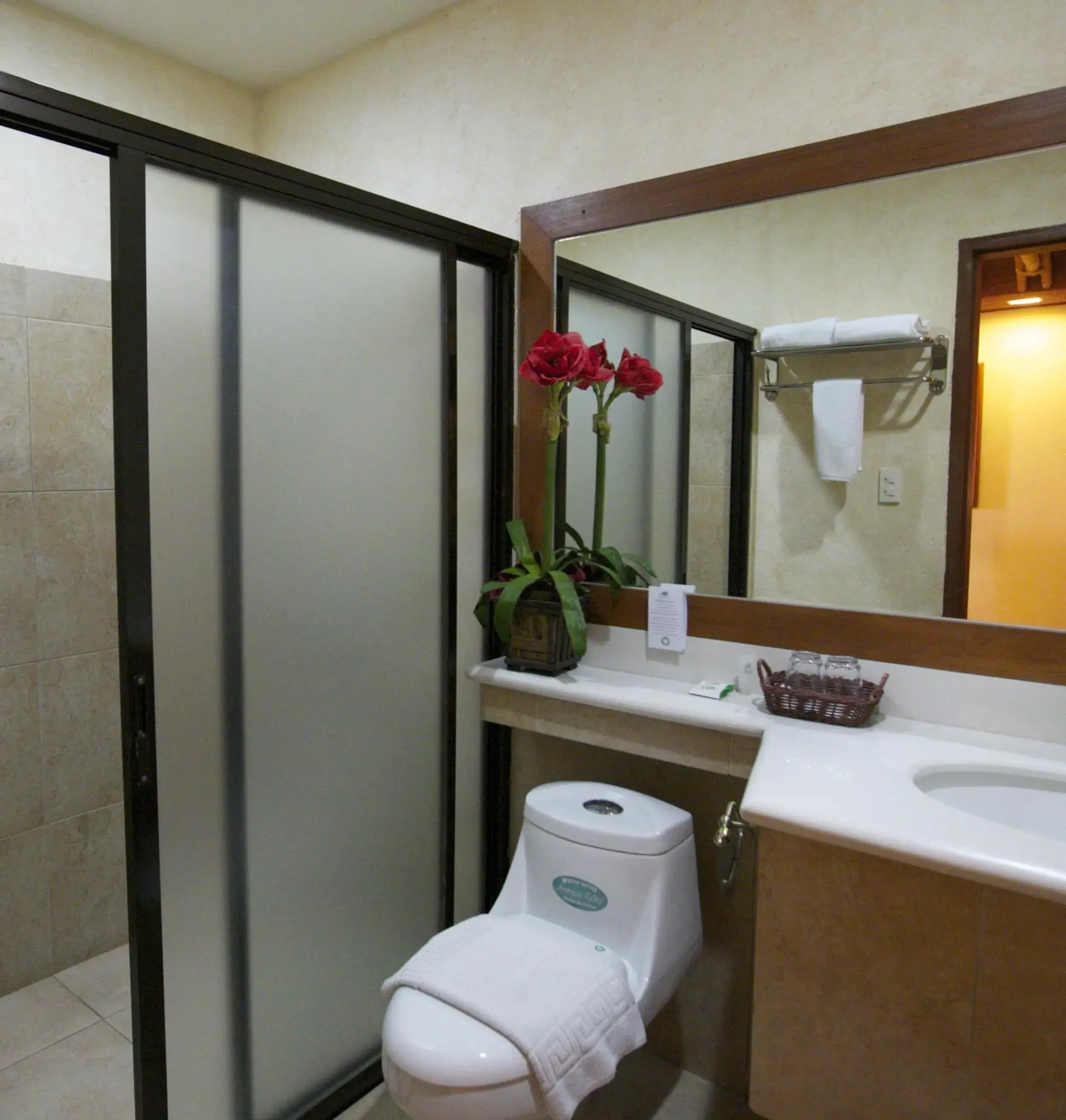 Bathroom in Java Hotel