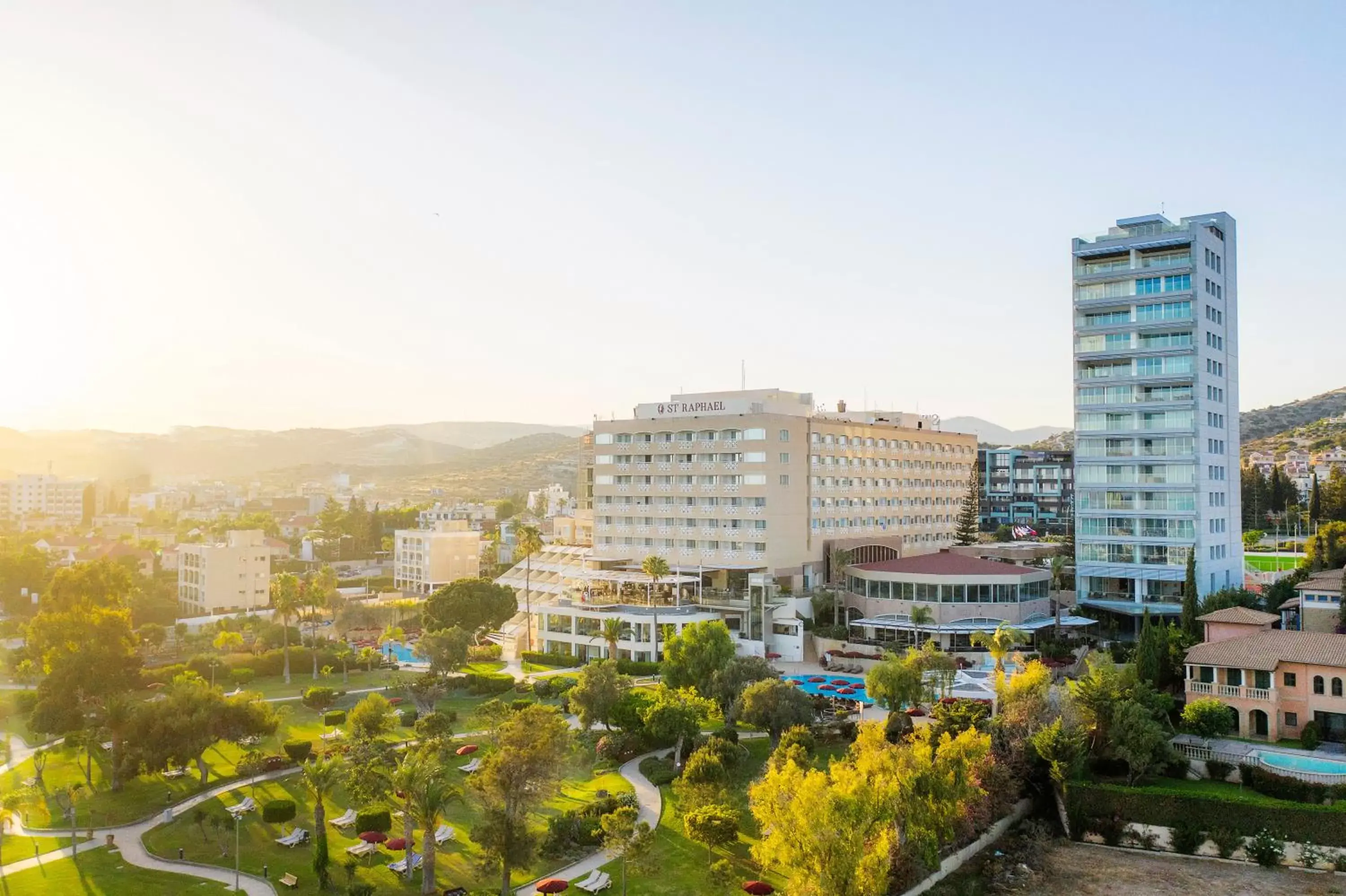 Bird's eye view in St Raphael Resort