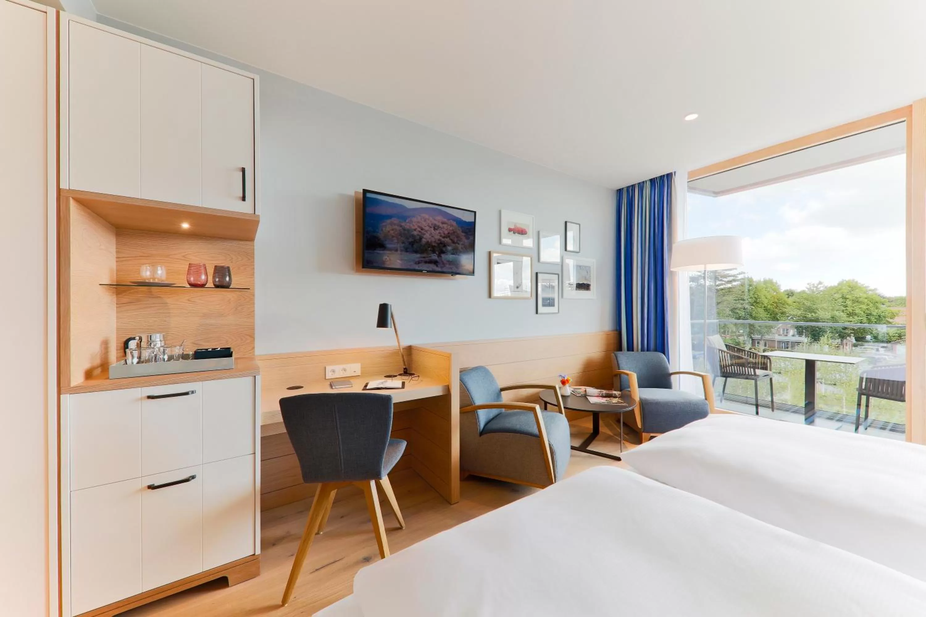 TV and multimedia, Bed in Upstalsboom Wyk auf Föhr