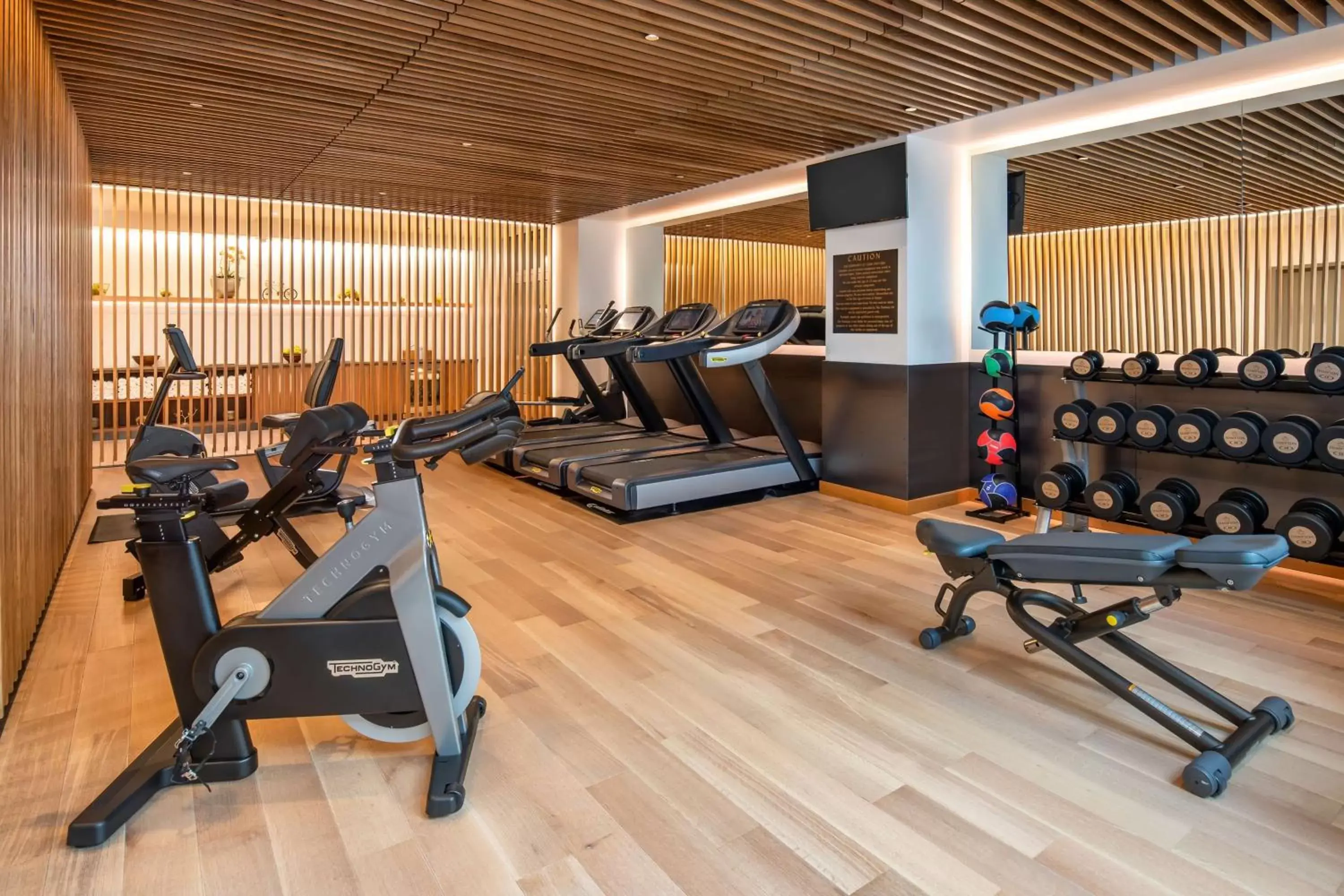 Fitness centre/facilities in The Duniway Portland, A Hilton Hotel Fitness centre/facilities in The Duniway Portland, A Hilton Hotel