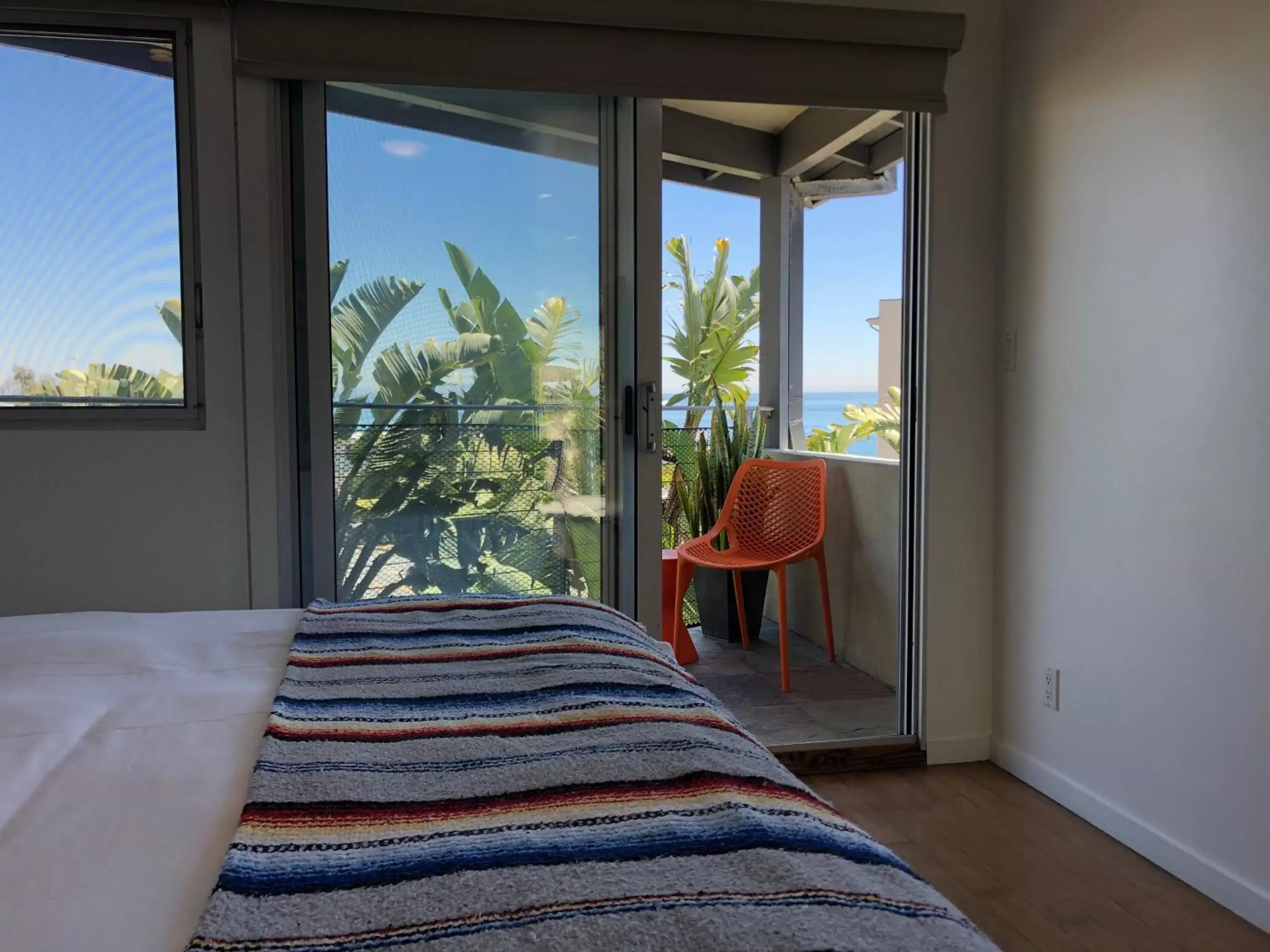 Balcony/Terrace, Bed in The M Malibu