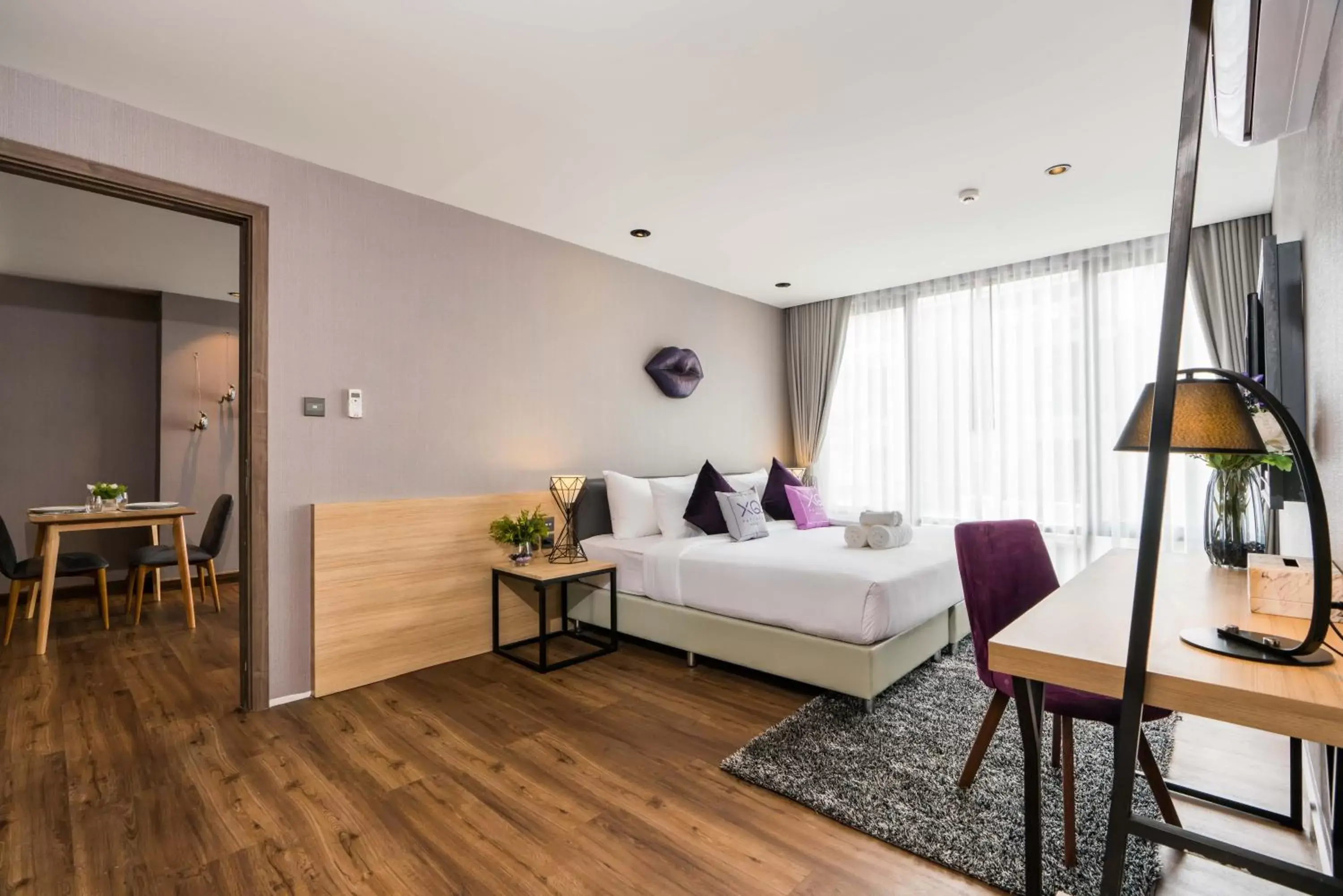 Photo of the whole room, Bed in XQ Pattaya Hotel Photo of the whole room, Bed in XQ Pattaya Hotel