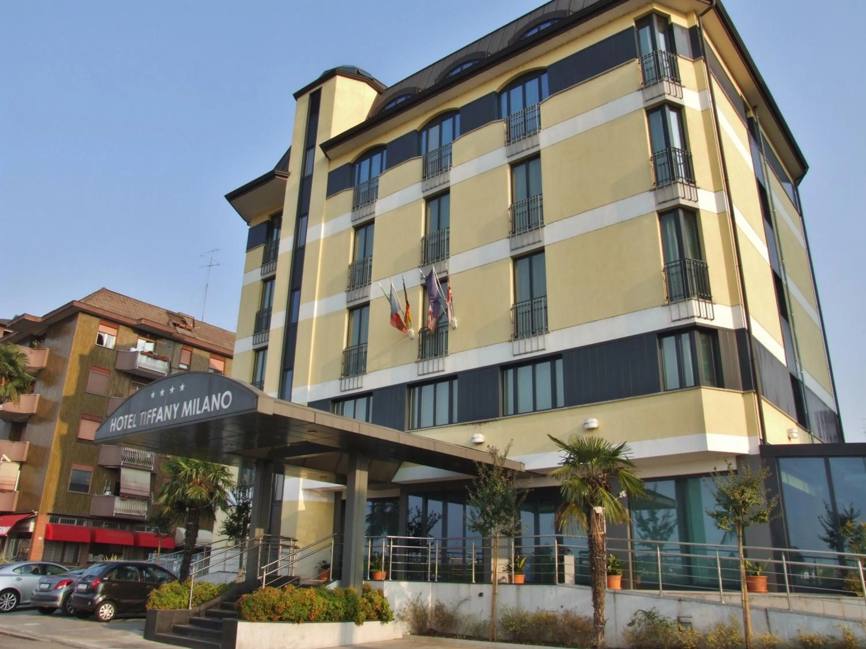 Property building in Hotel Tiffany Milano