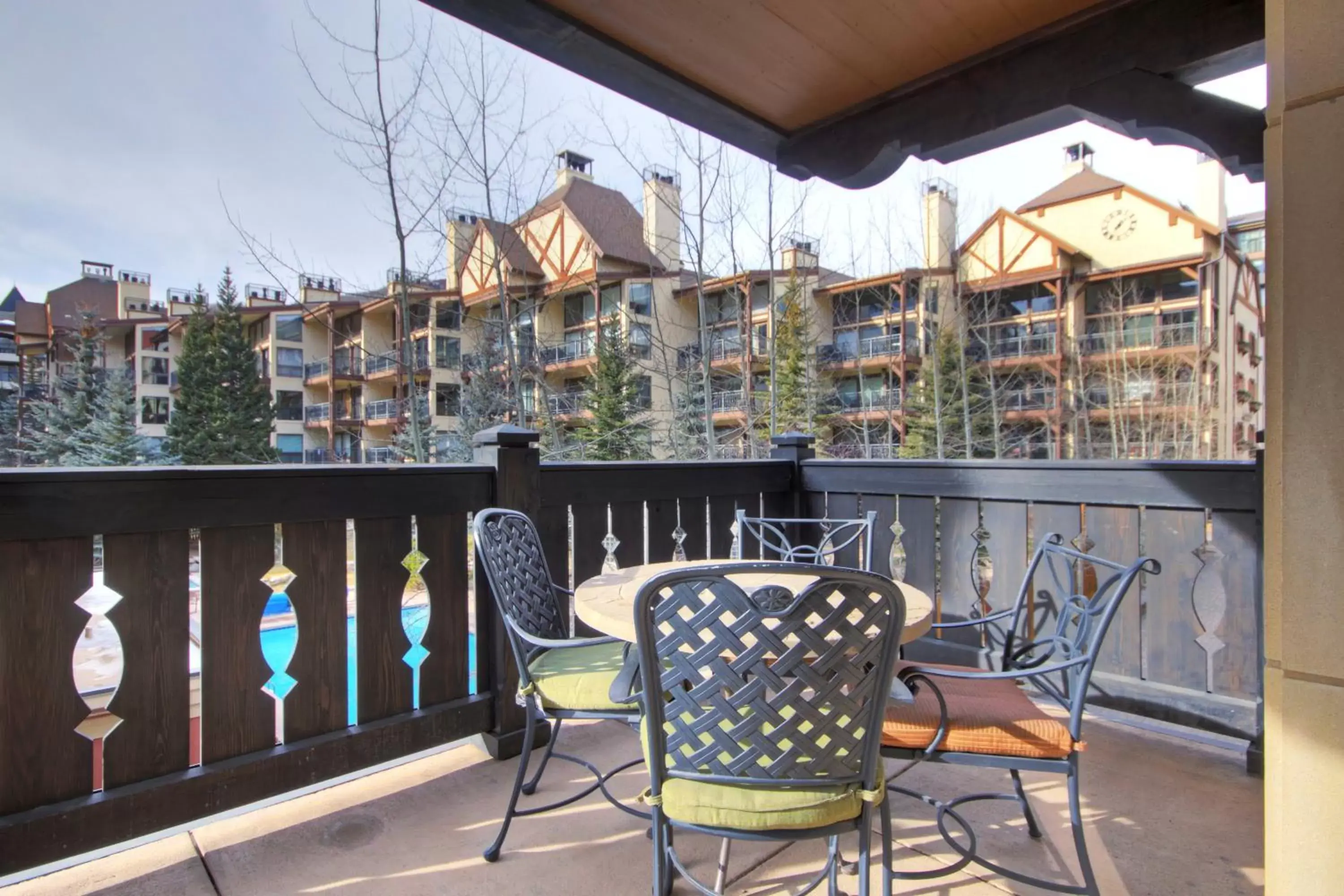 Balcony/Terrace in The Arrabelle at Vail Square, a RockResort