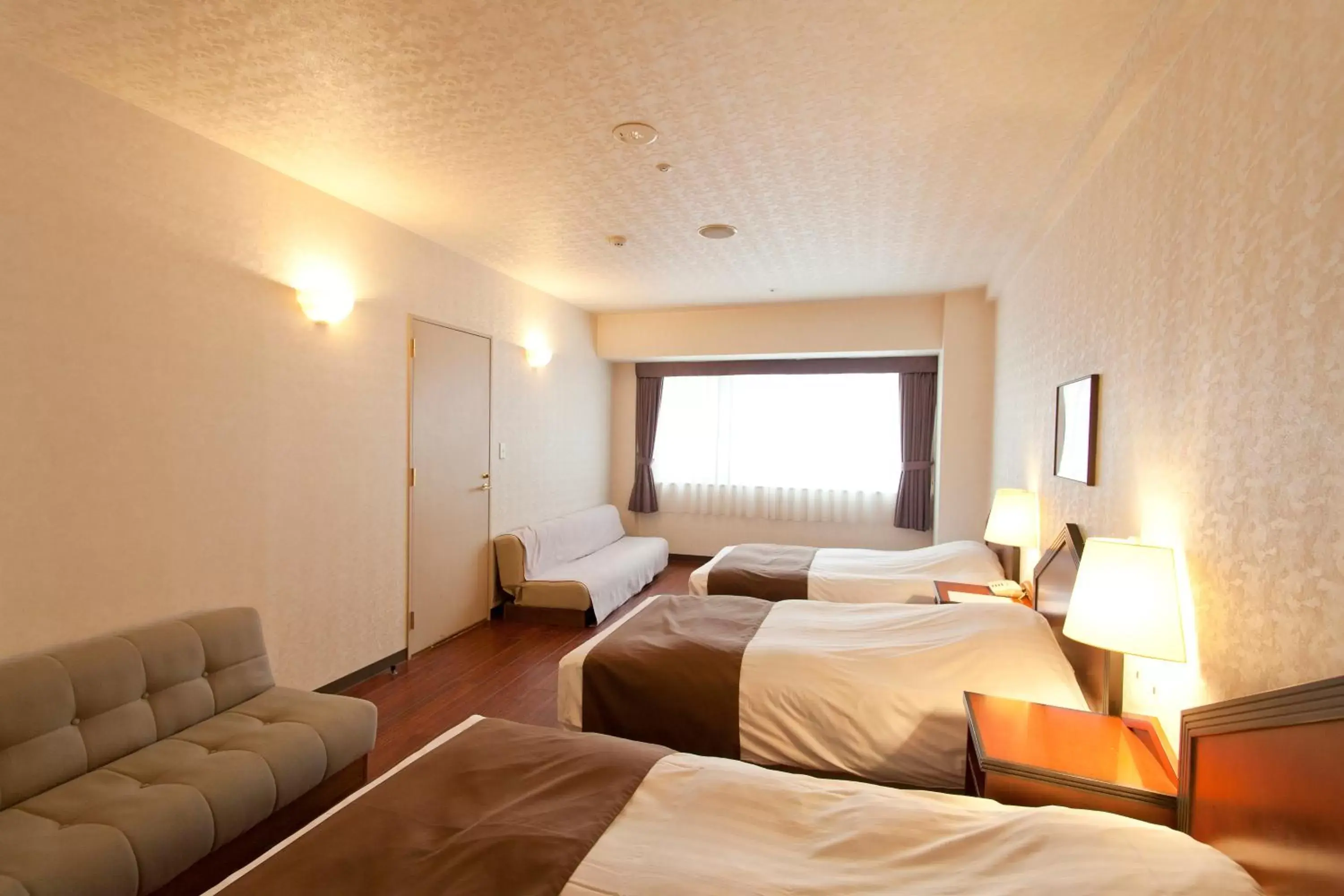 Photo of the whole room, Bed in Otaru Asari Classe Hotel