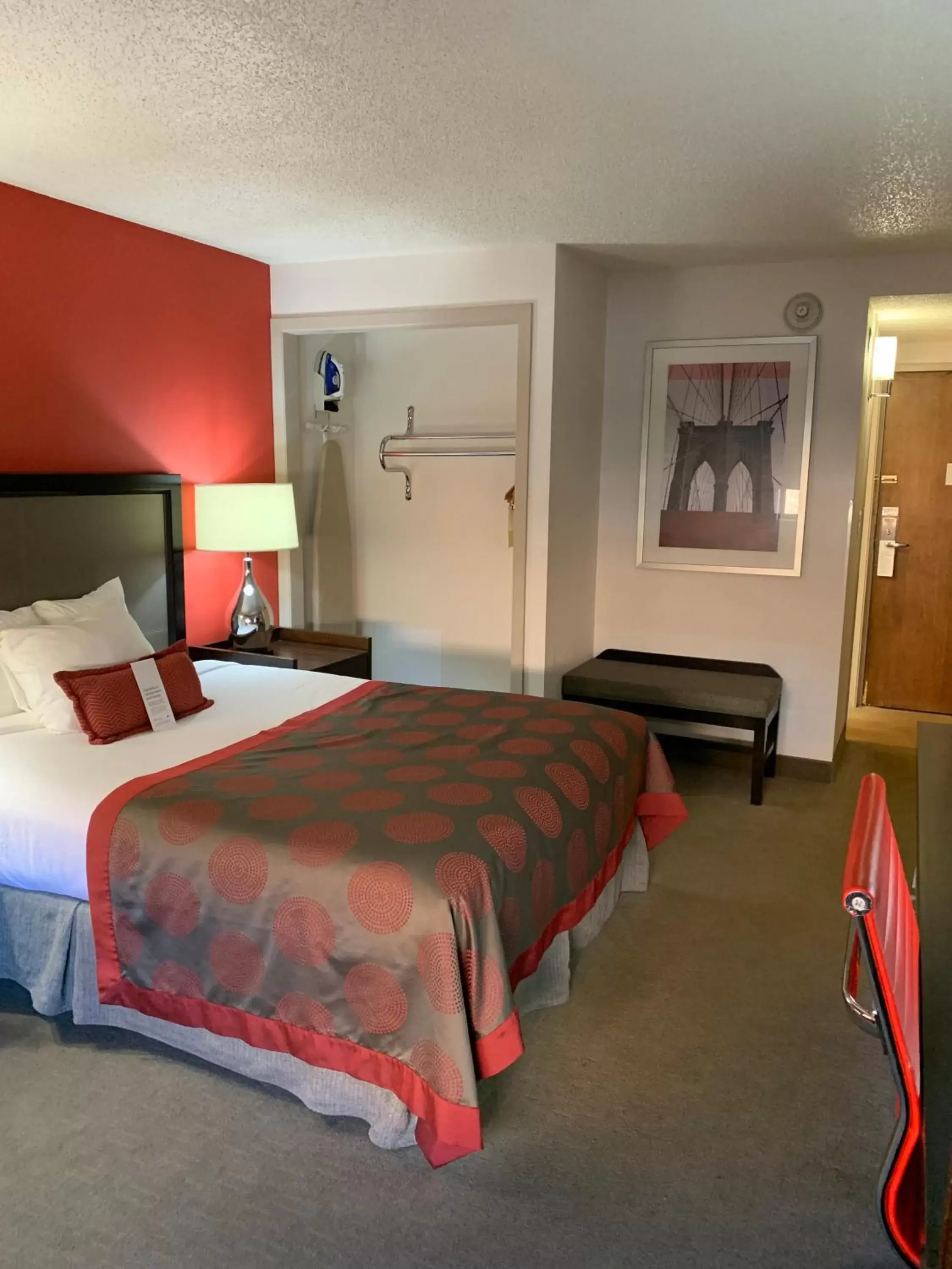 Bed in Ramada by Wyndham Marquette