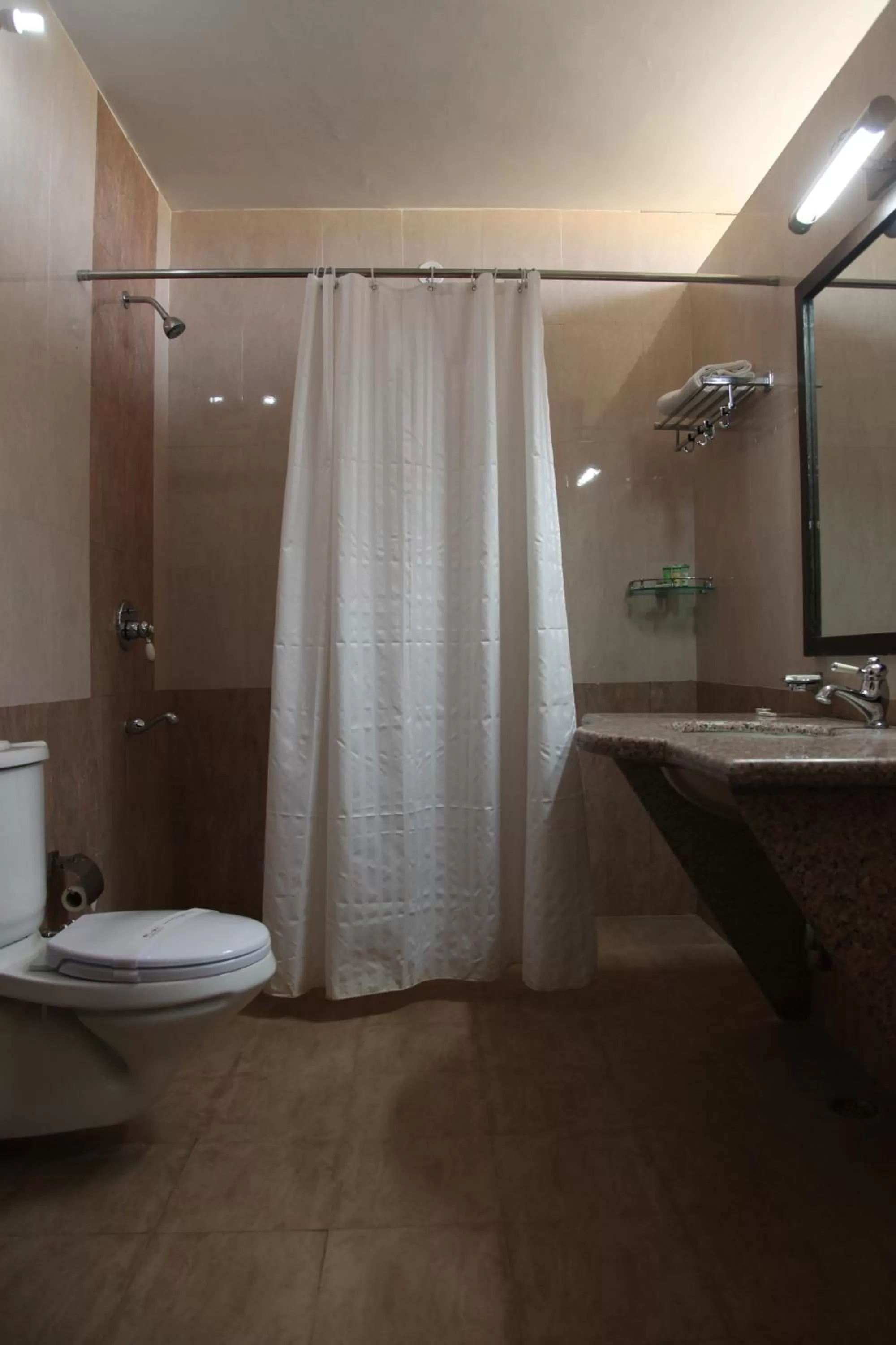 Bathroom in Clarks Inn Suites Kangra