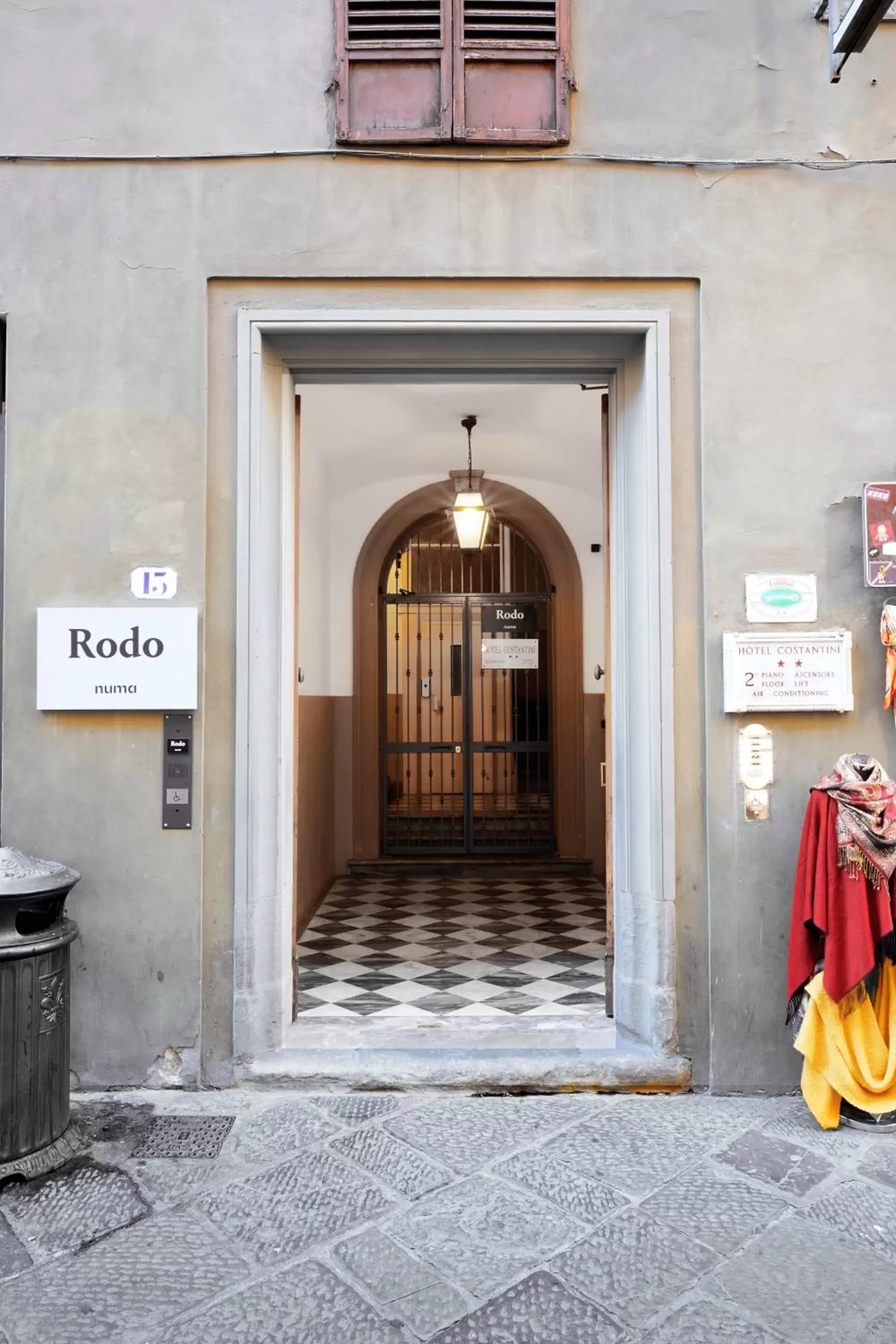 Facade/entrance in numa l Rodo Rooms & Apartments