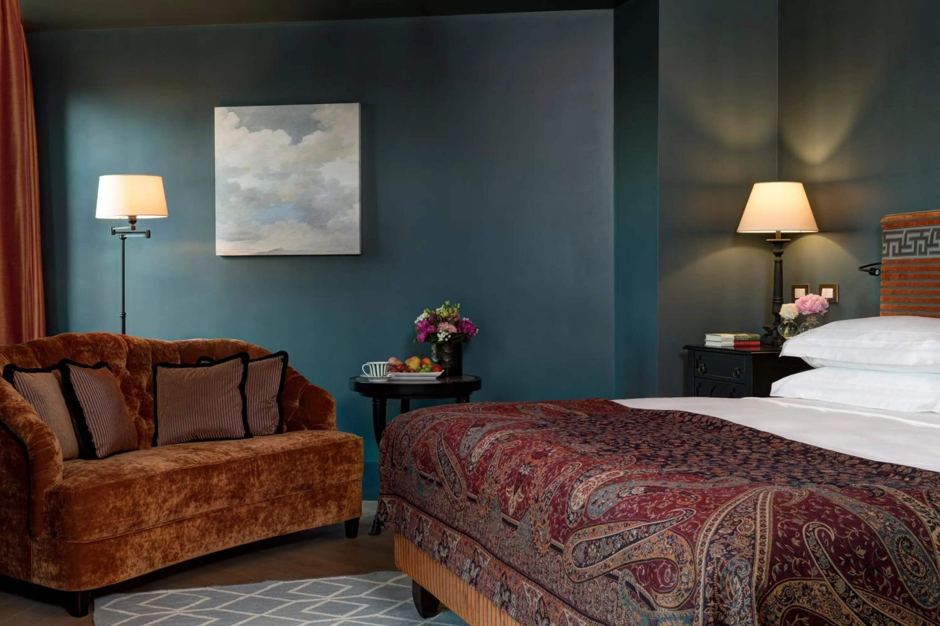 Bedroom, Bed in Rocco Forte Hotel De La Ville