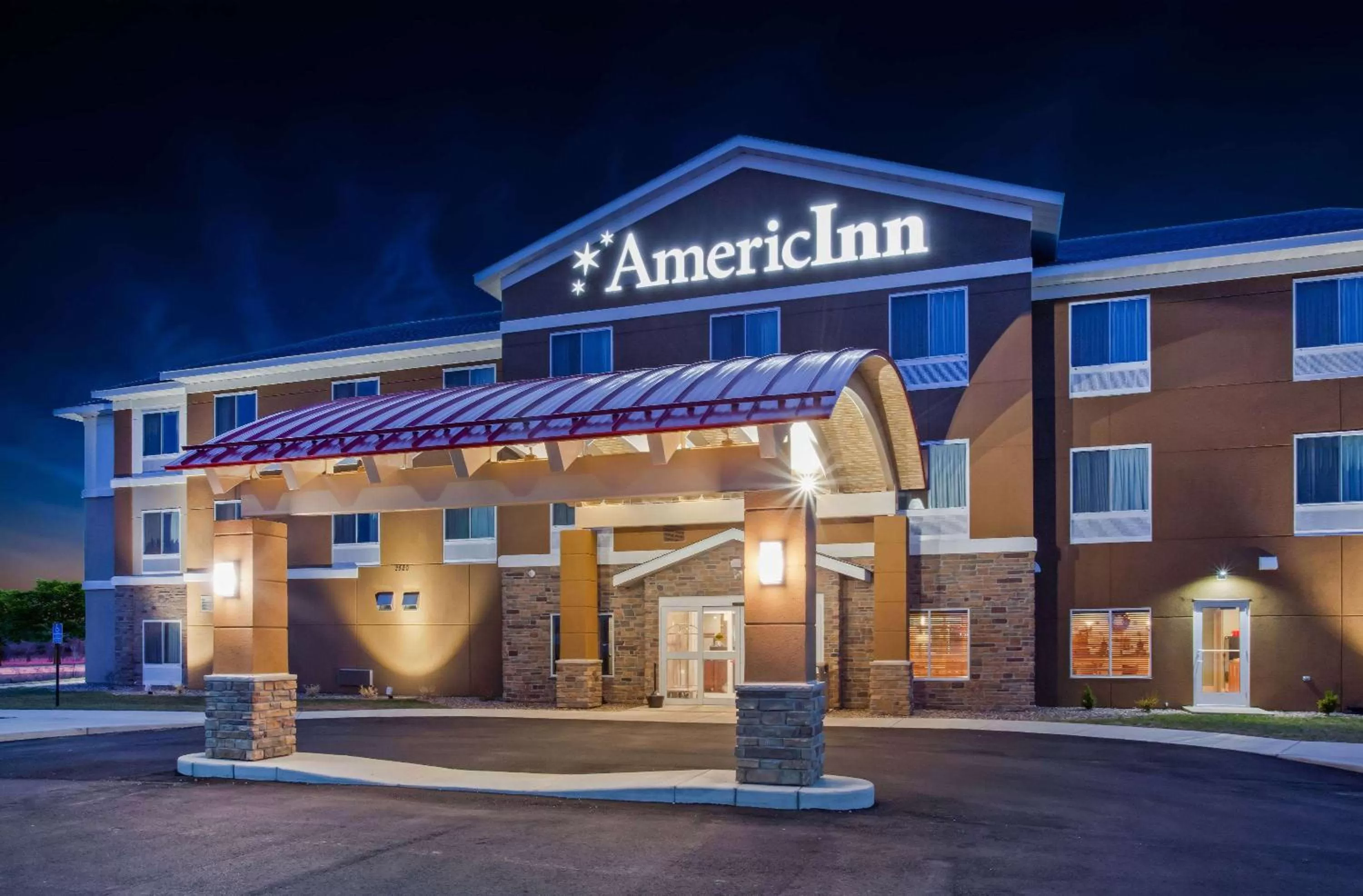 Property building in AmericInn by Wyndham DeWitt