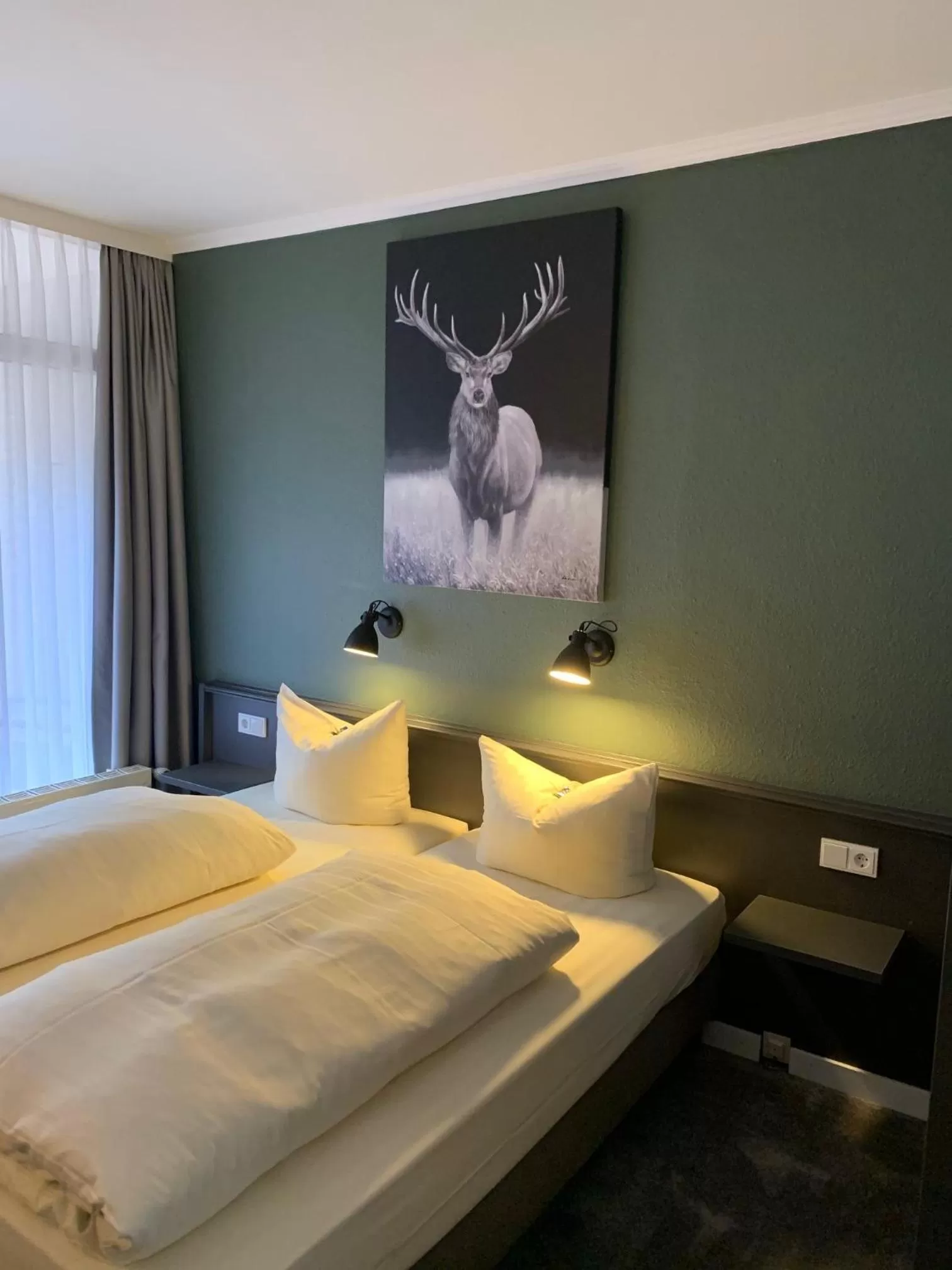 Bed in Waldhotel Riesebusch