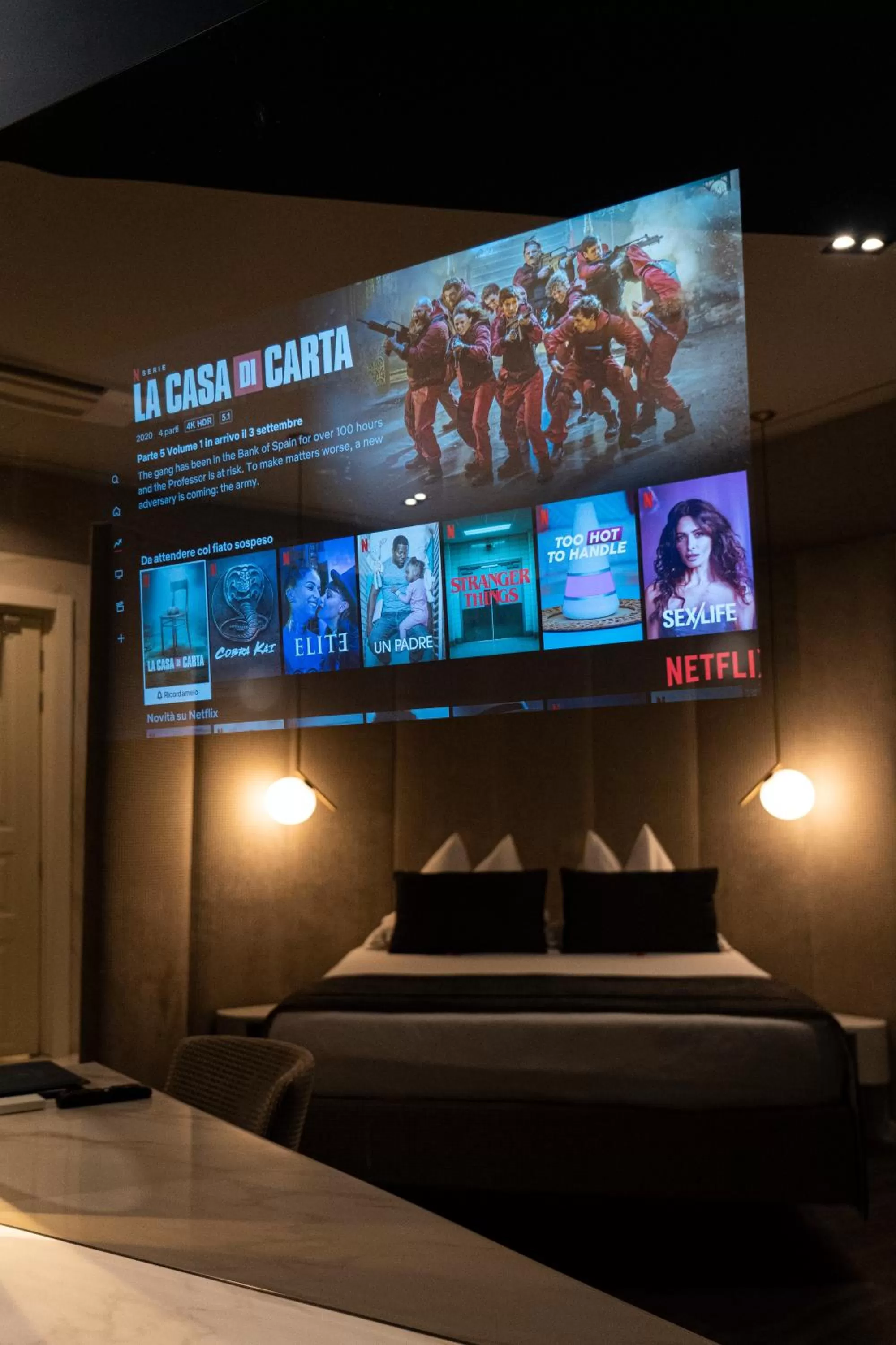 TV and multimedia, Bed in Relais sul Mare Boutique Hotel