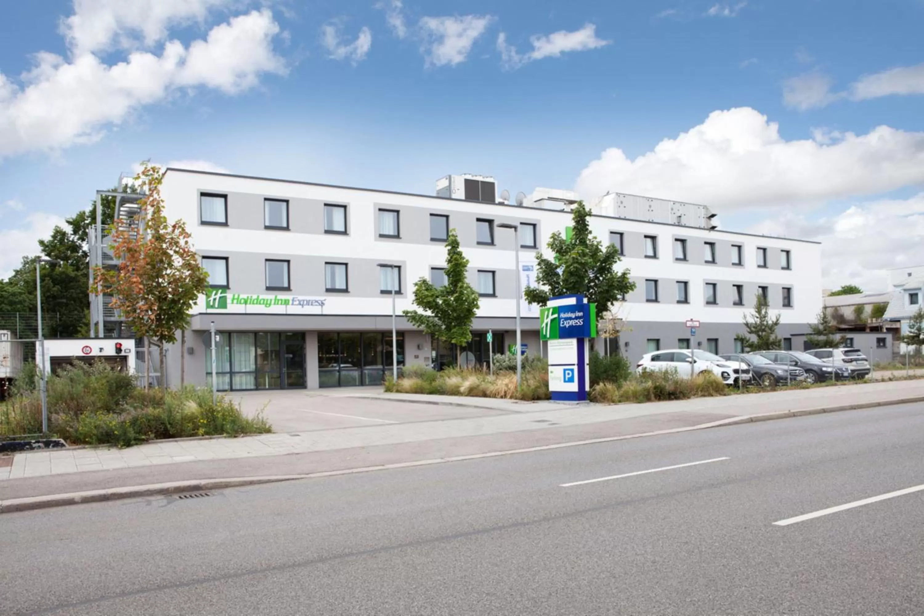 Property building in Holiday Inn Express Munich - Olympiapark by IHG