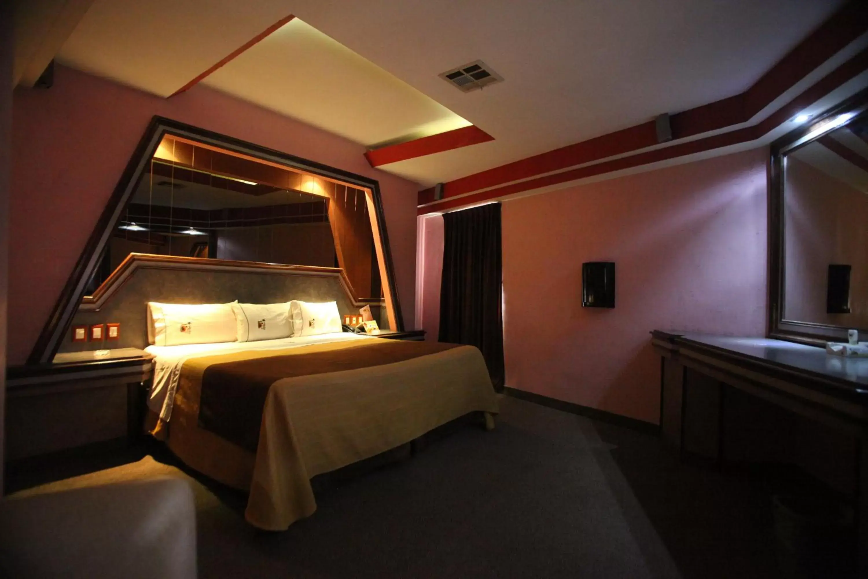 Bed in Motel Mediterraneo