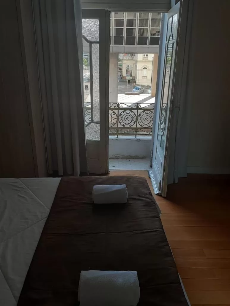 Bed in Hotel Praça da Matriz