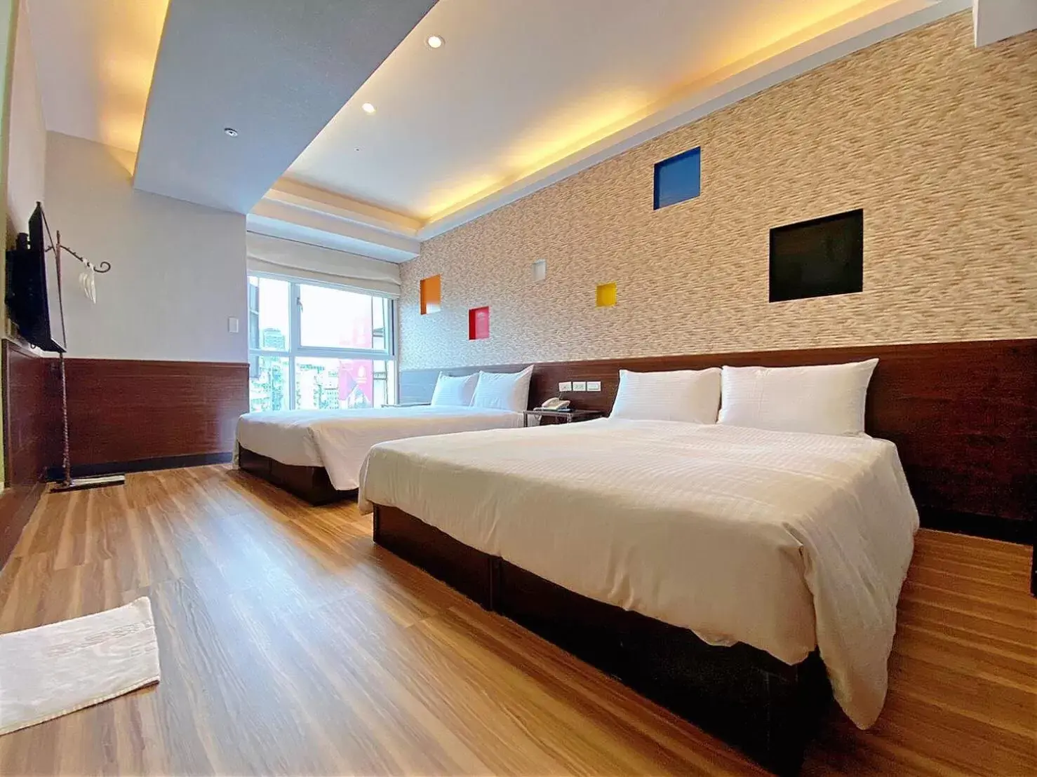 On site, Bed in Hotel 6 - Ximen