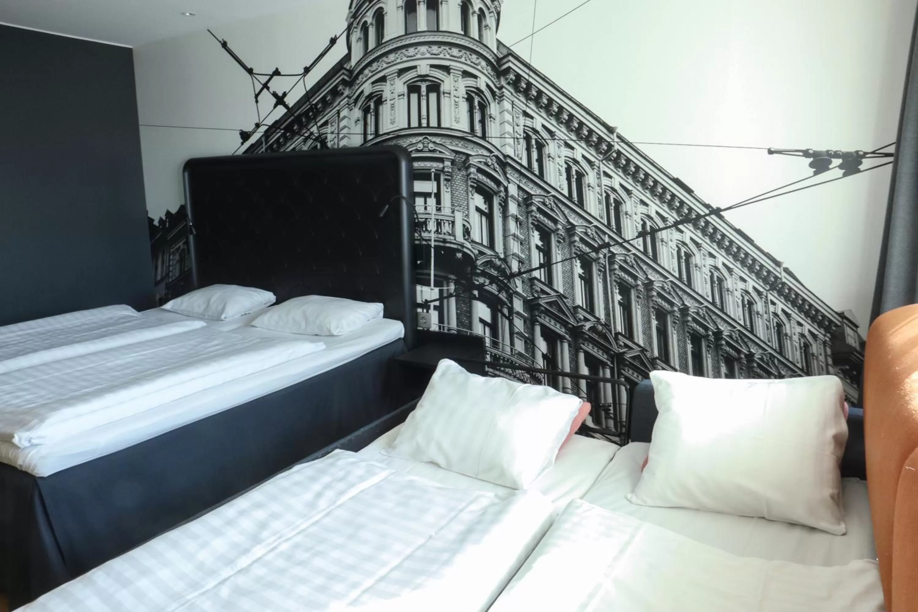 Bed in Comfort Hotel Göteborg