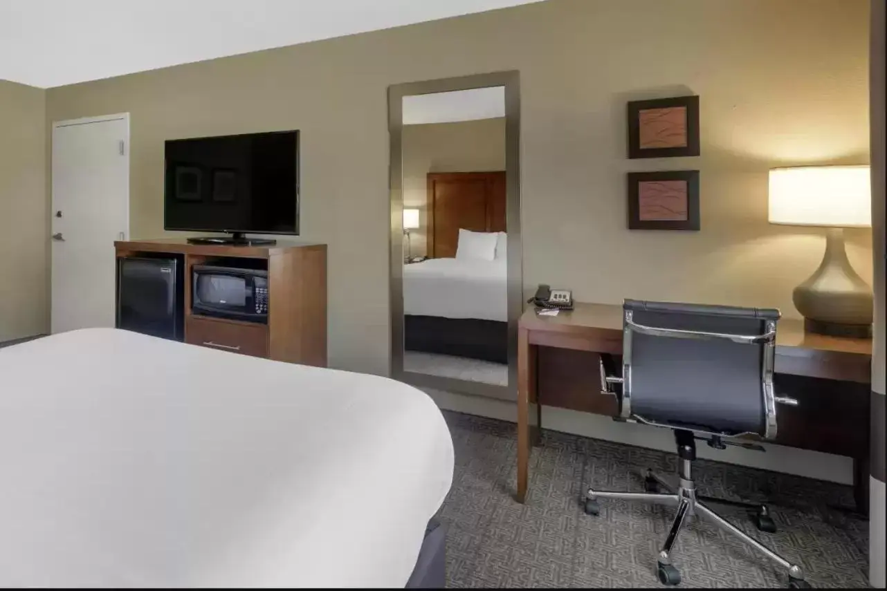 hair dresser, TV/Entertainment Center in Comfort Inn & Suites Peachtree Corners