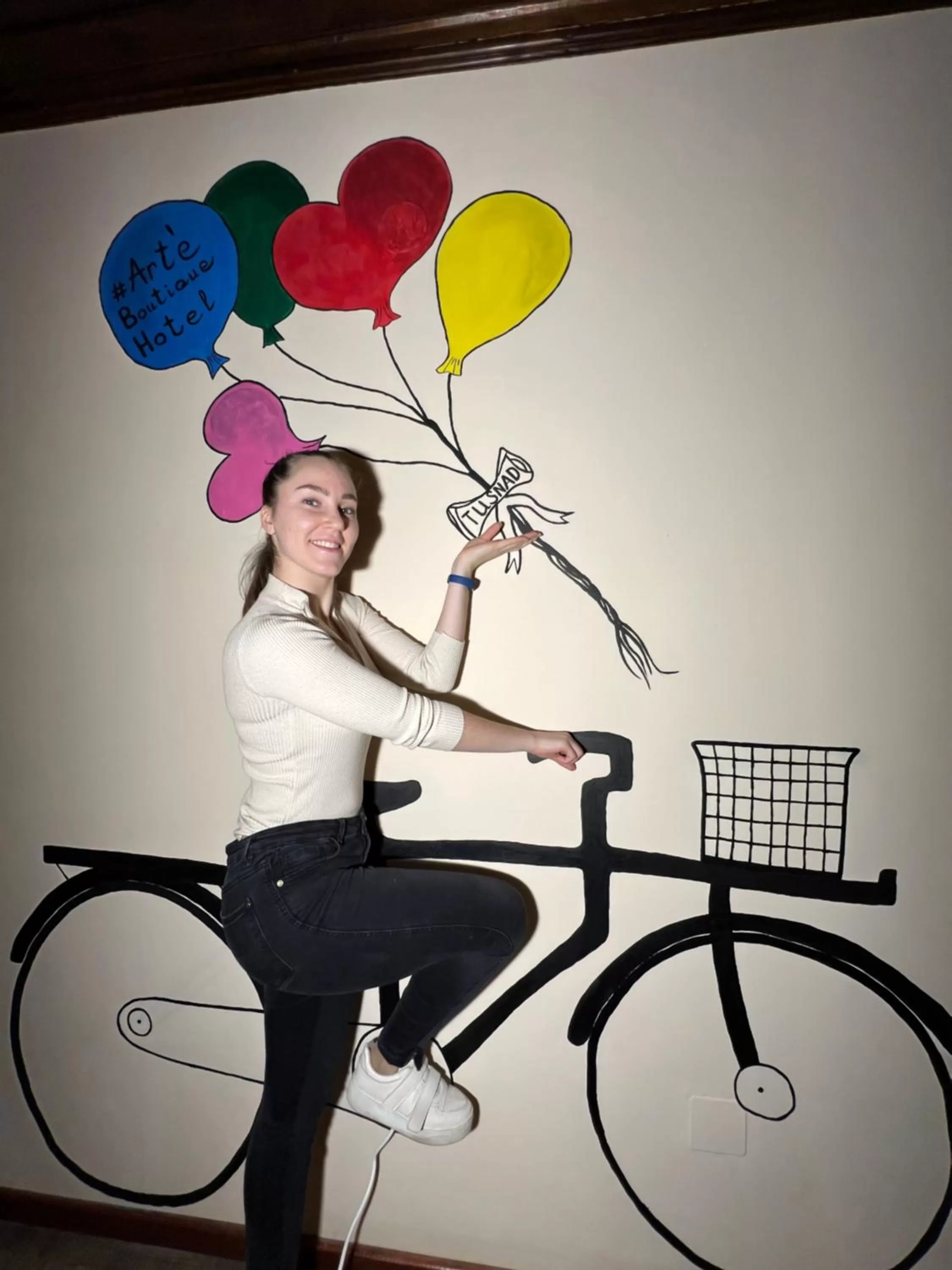 Decorative detail in Art'e Boutique Hotel