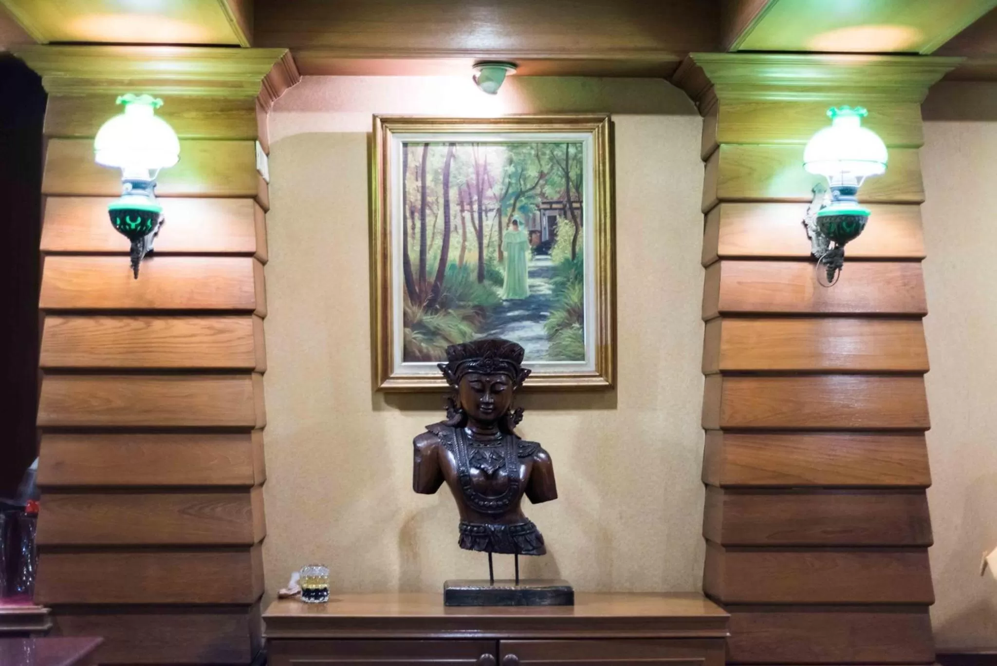 Decorative detail in The Residence Garden