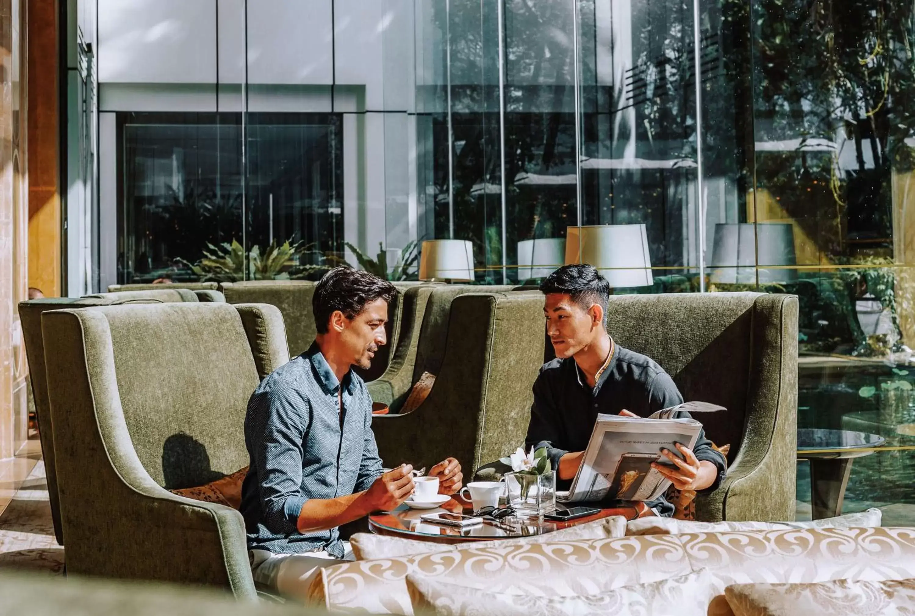 Lounge or bar in Shangri-La Kuala Lumpur