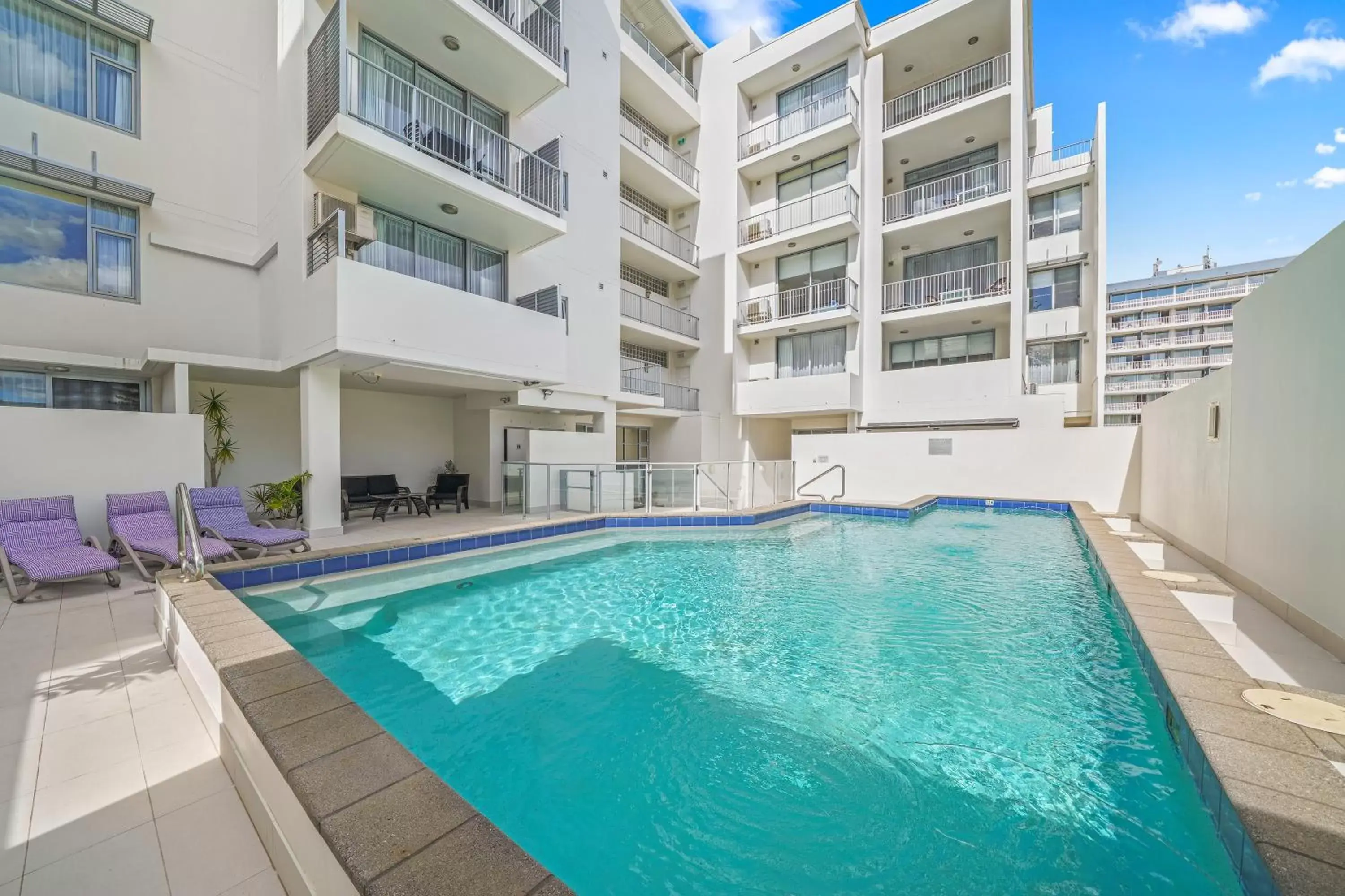 Swimming Pool in Macquarie Waters Boutique Apartment Hotel