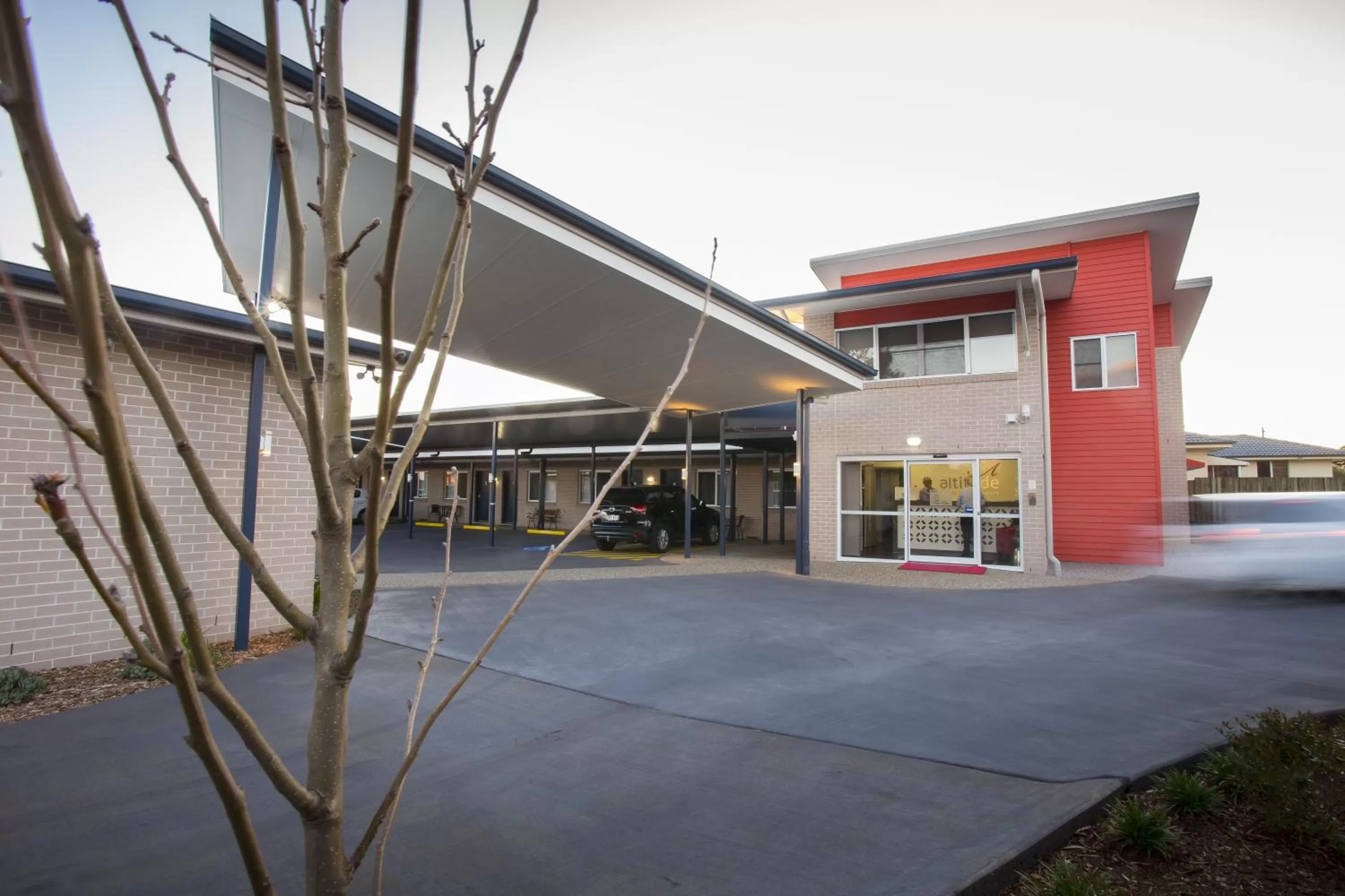 Property building in Altitude Motel Apartments