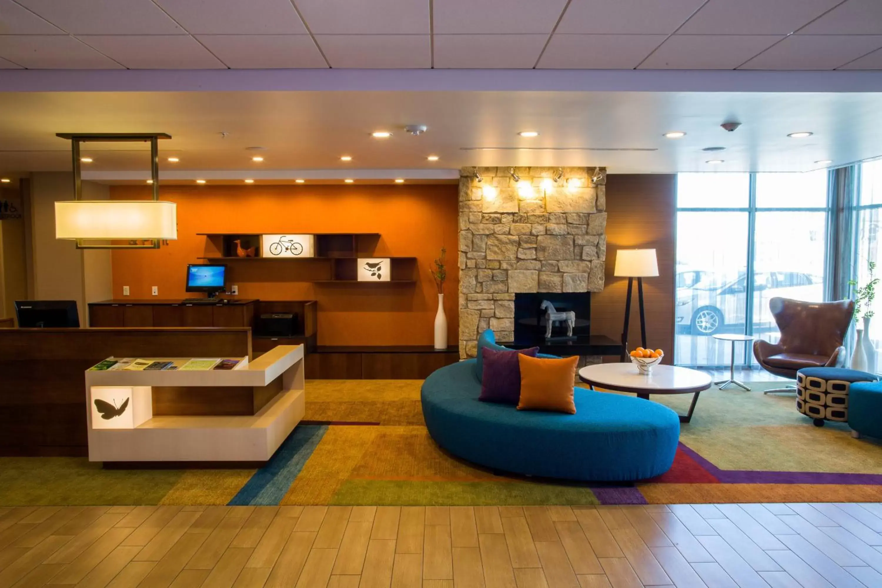 Business facilities, Lobby/Reception in Fairfield Inn & Suites by Marriott Lincoln Southeast