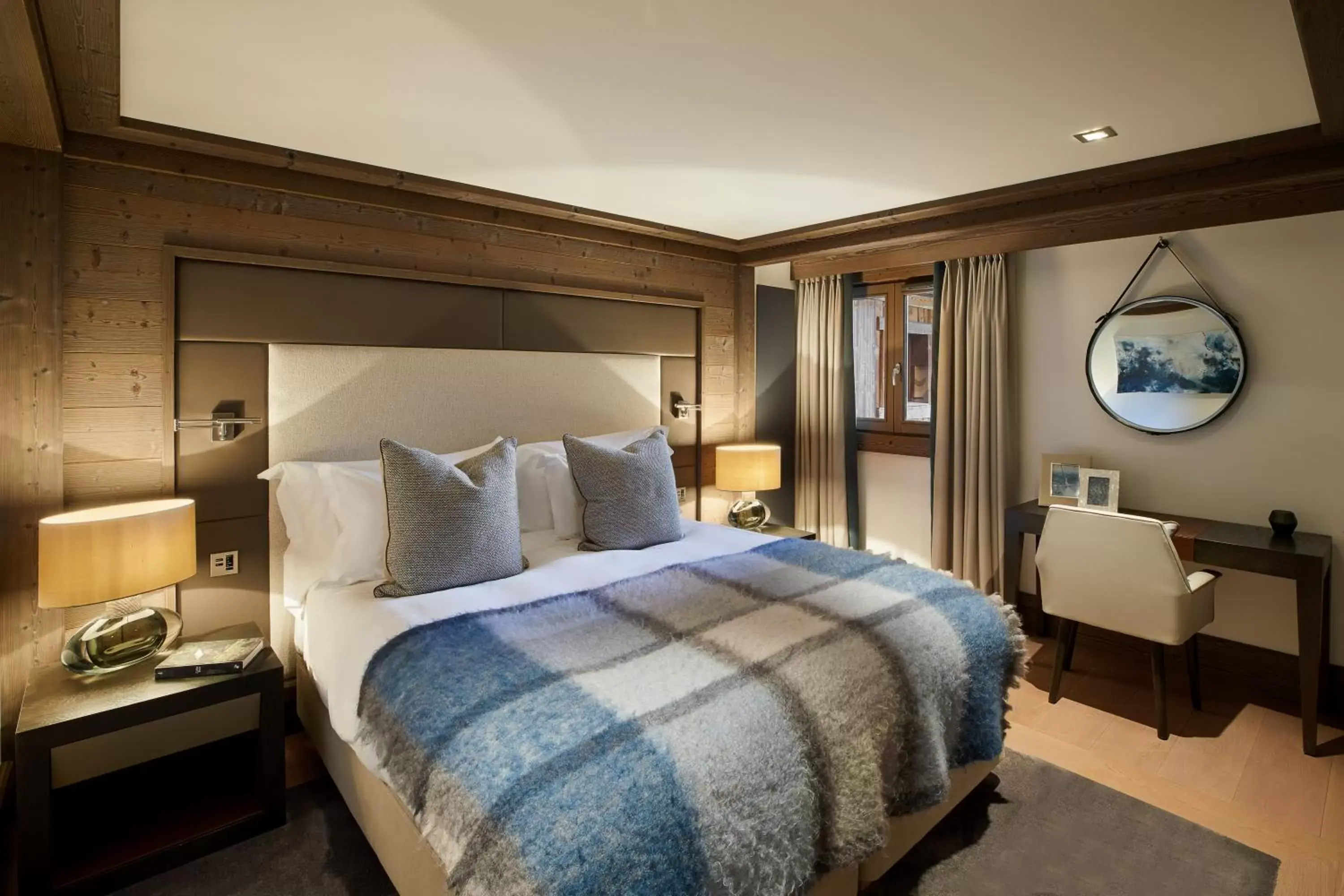 Bedroom, Bed in Six Senses Residences & Spa Courchevel