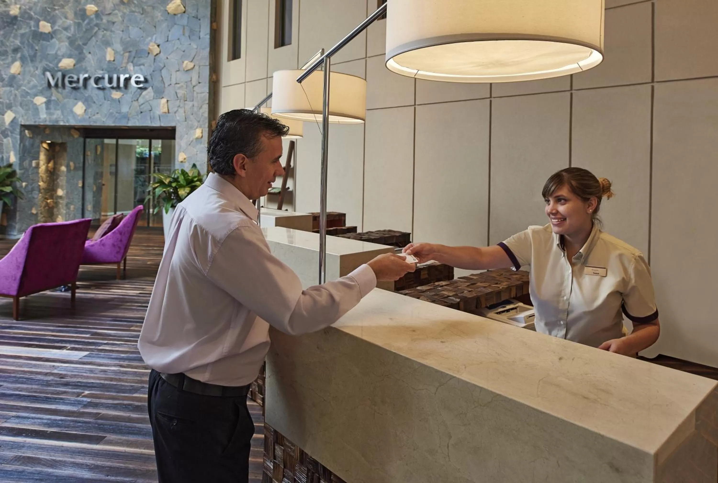 Lobby or reception in Mercure Iguazu Hotel Iru