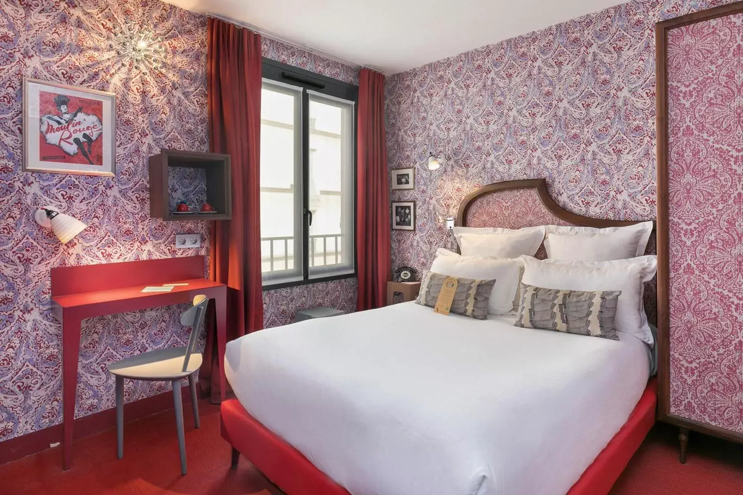 Bed in Hôtel Joséphine by Happyculture
