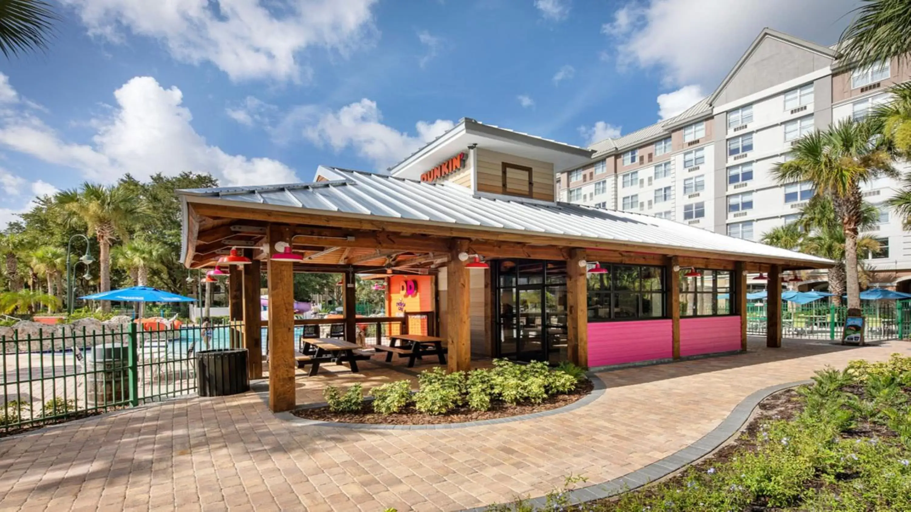 Coffee/tea facilities, Property Building in Holiday Inn Express & Suites S Lake Buena Vista, an IHG Hotel