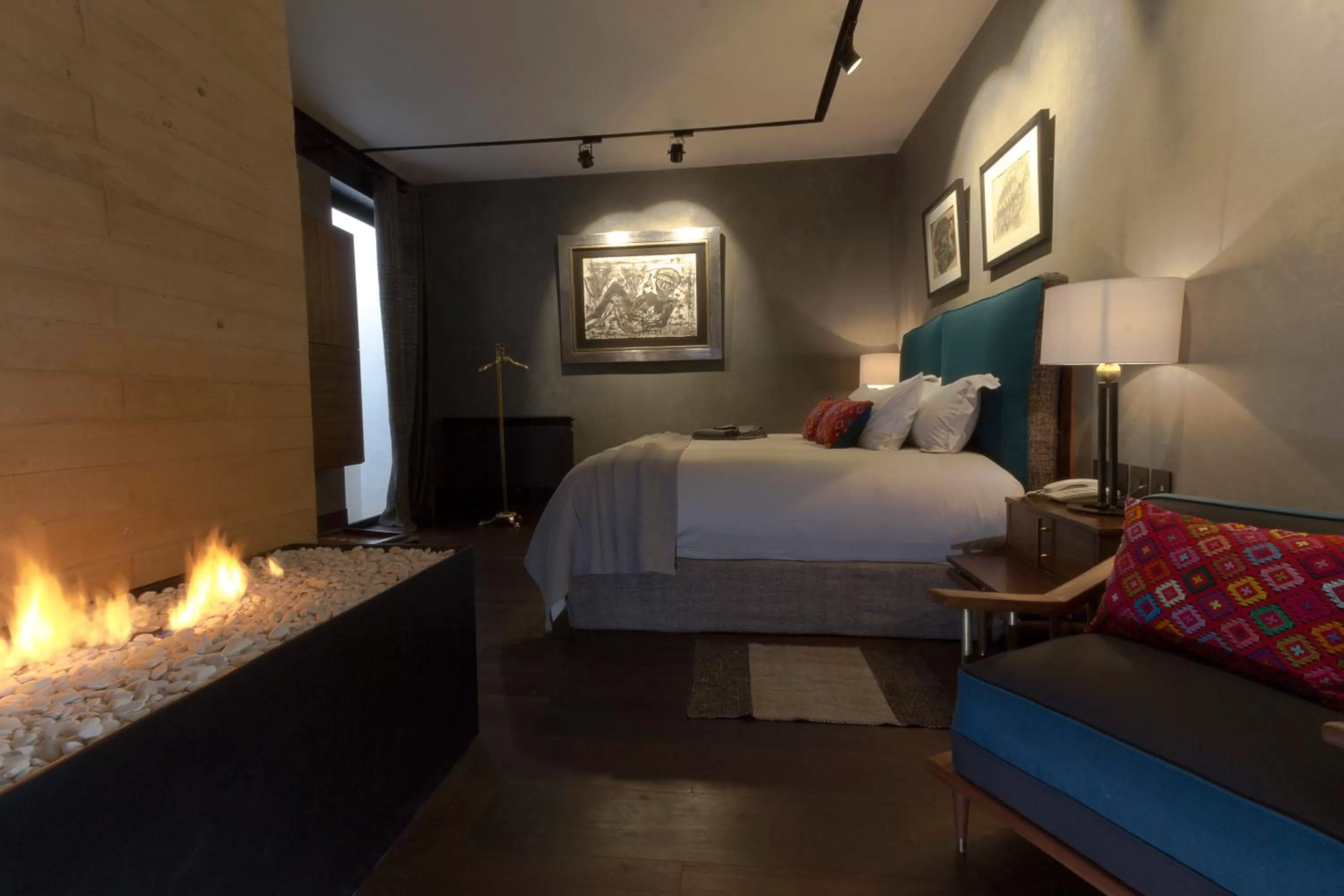 Bed in Uvence Arte + Hotel