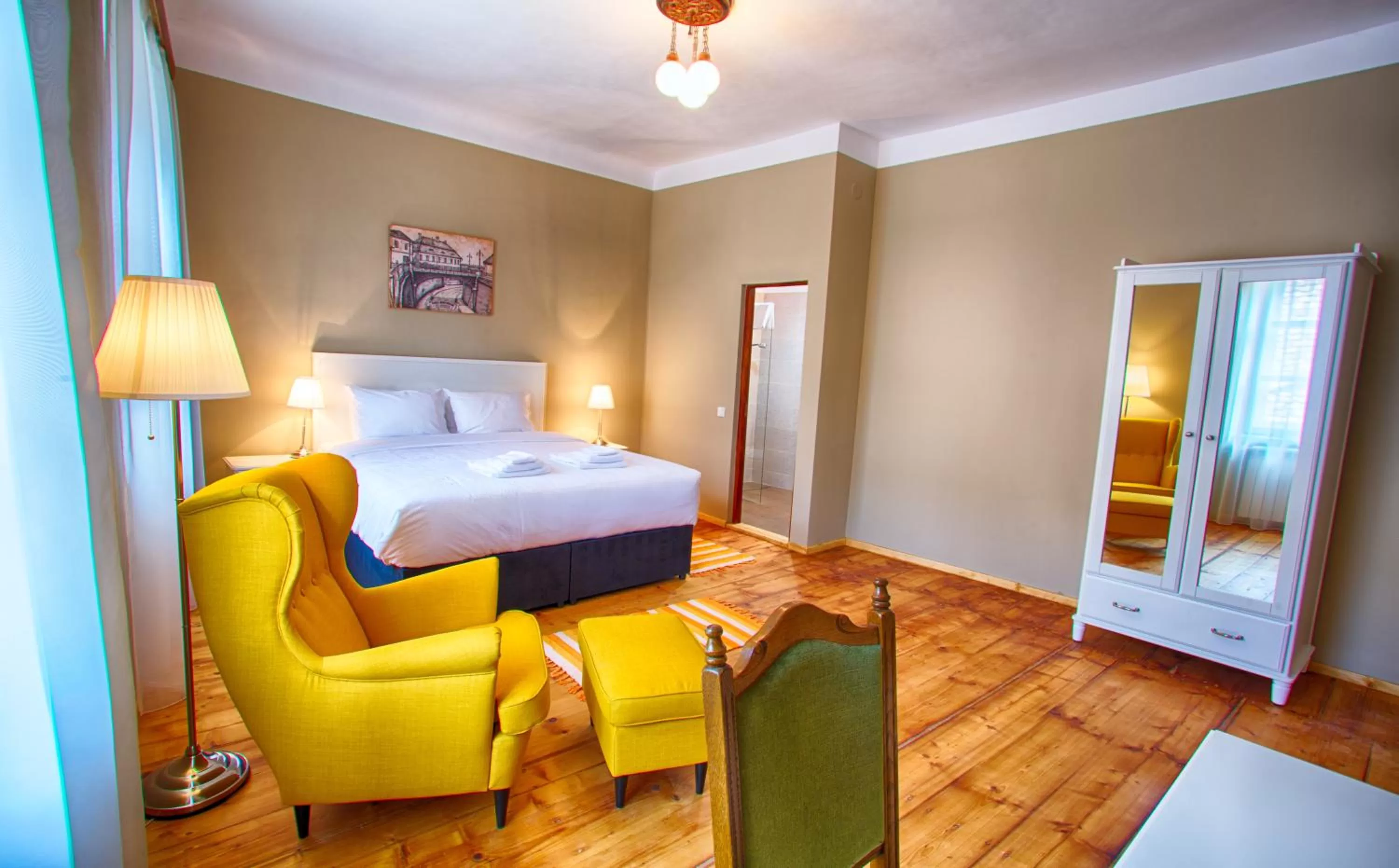 Photo of the whole room, Bed in Goldsmith