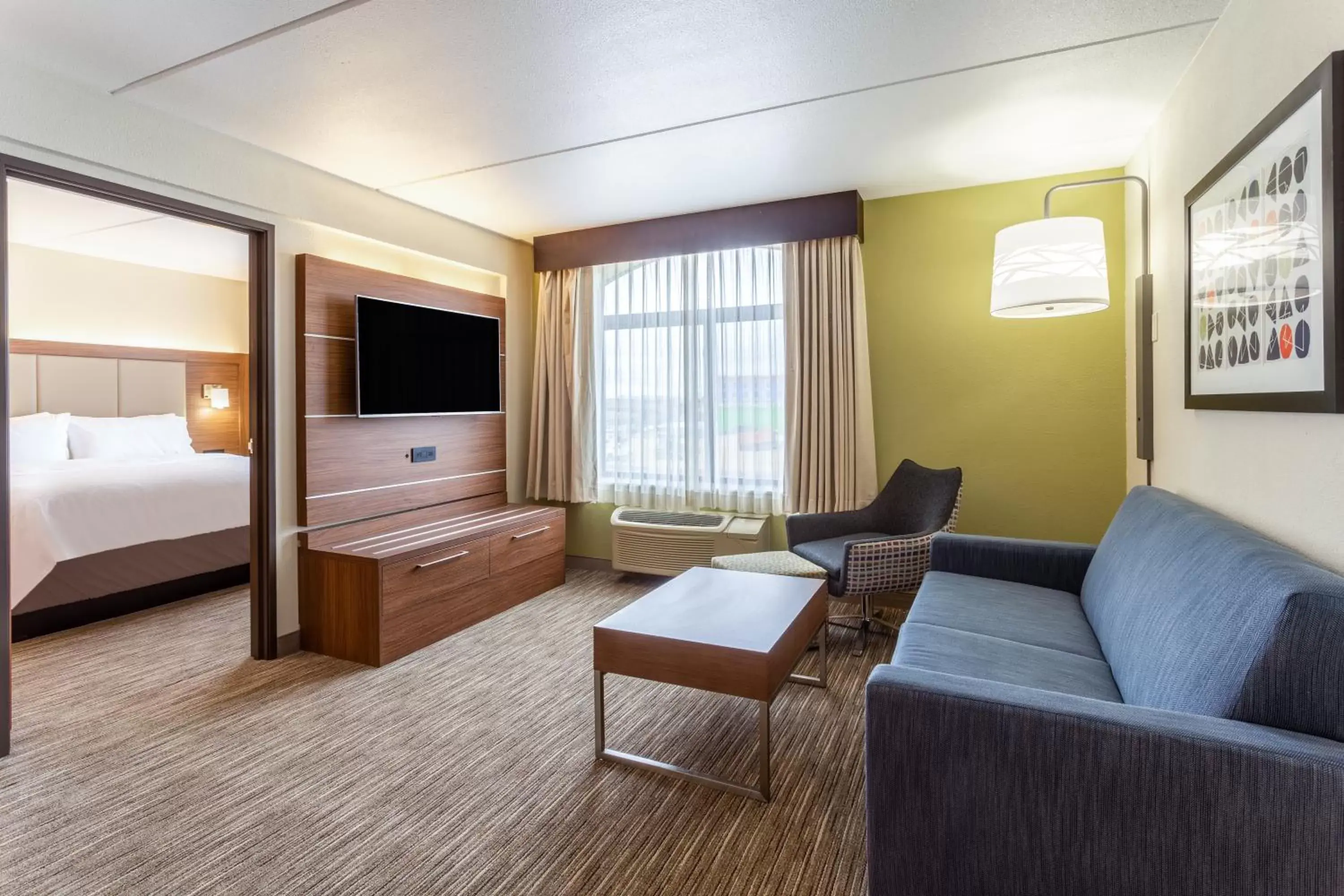 Seating Area in Holiday Inn Express & Suites Cedar Falls - Waterloo, an IHG Hotel