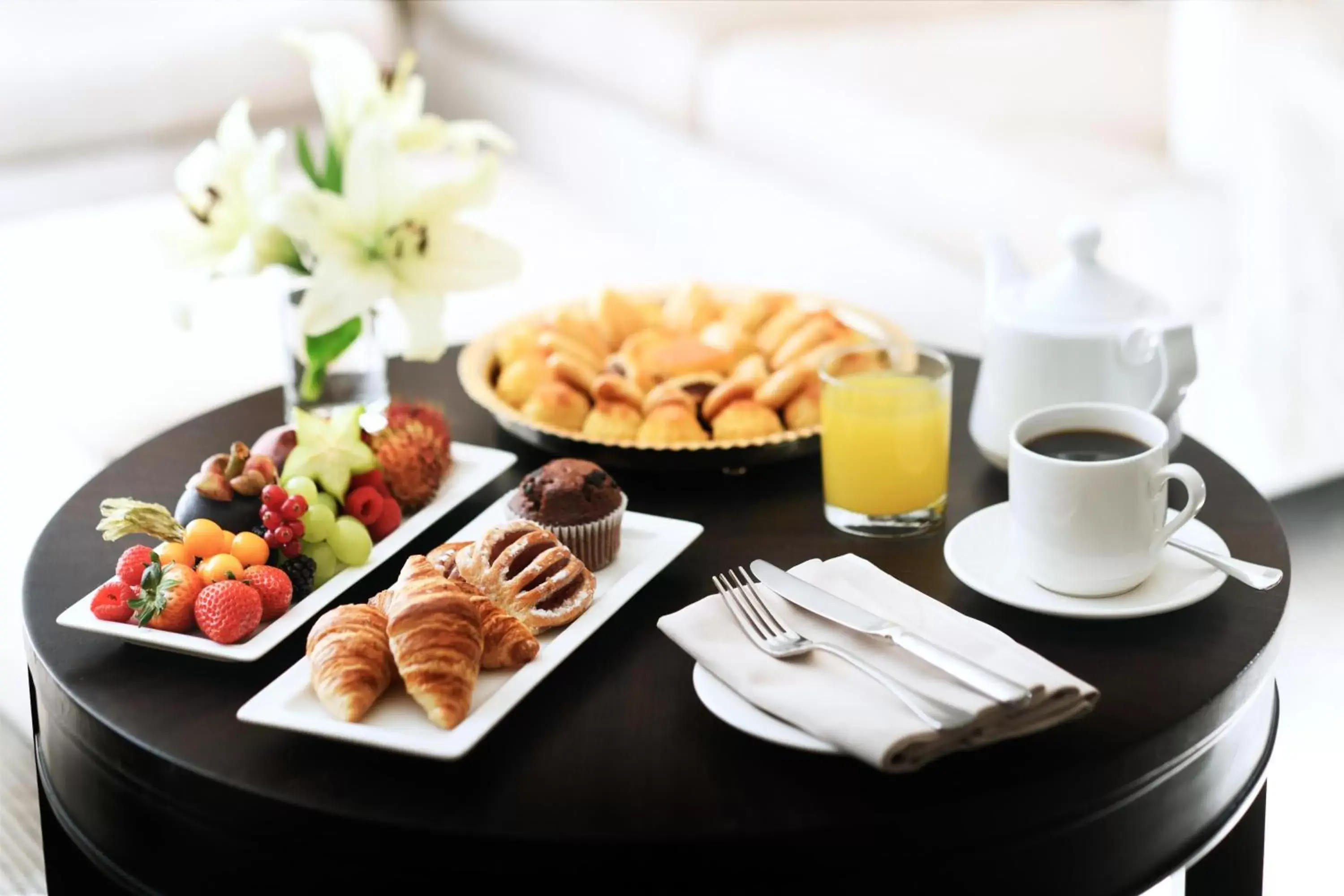 Breakfast in Marriott Executive Apartments Riyadh, Convention Center